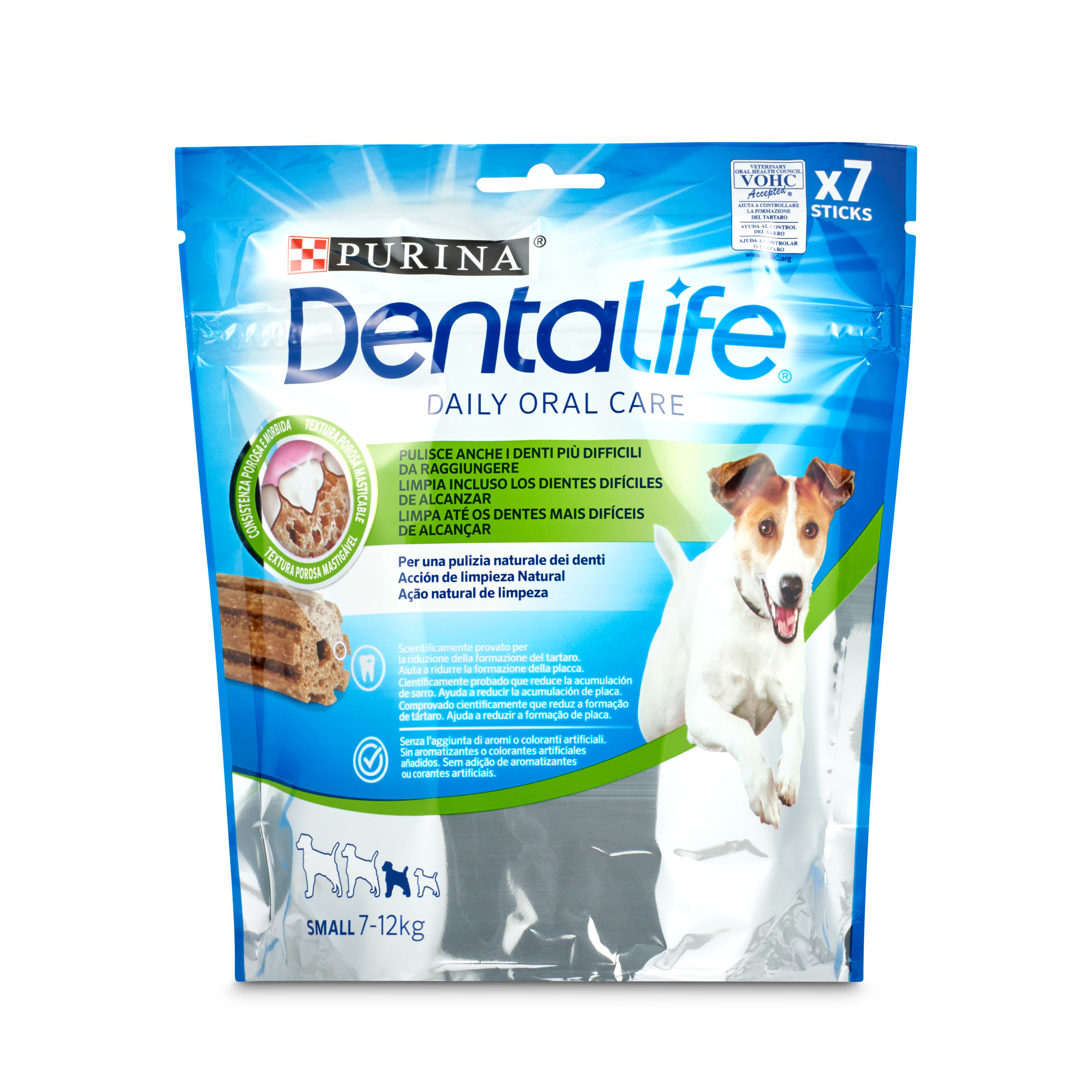 PURINA dentalife snack perro pequeño bolsa 115 gr