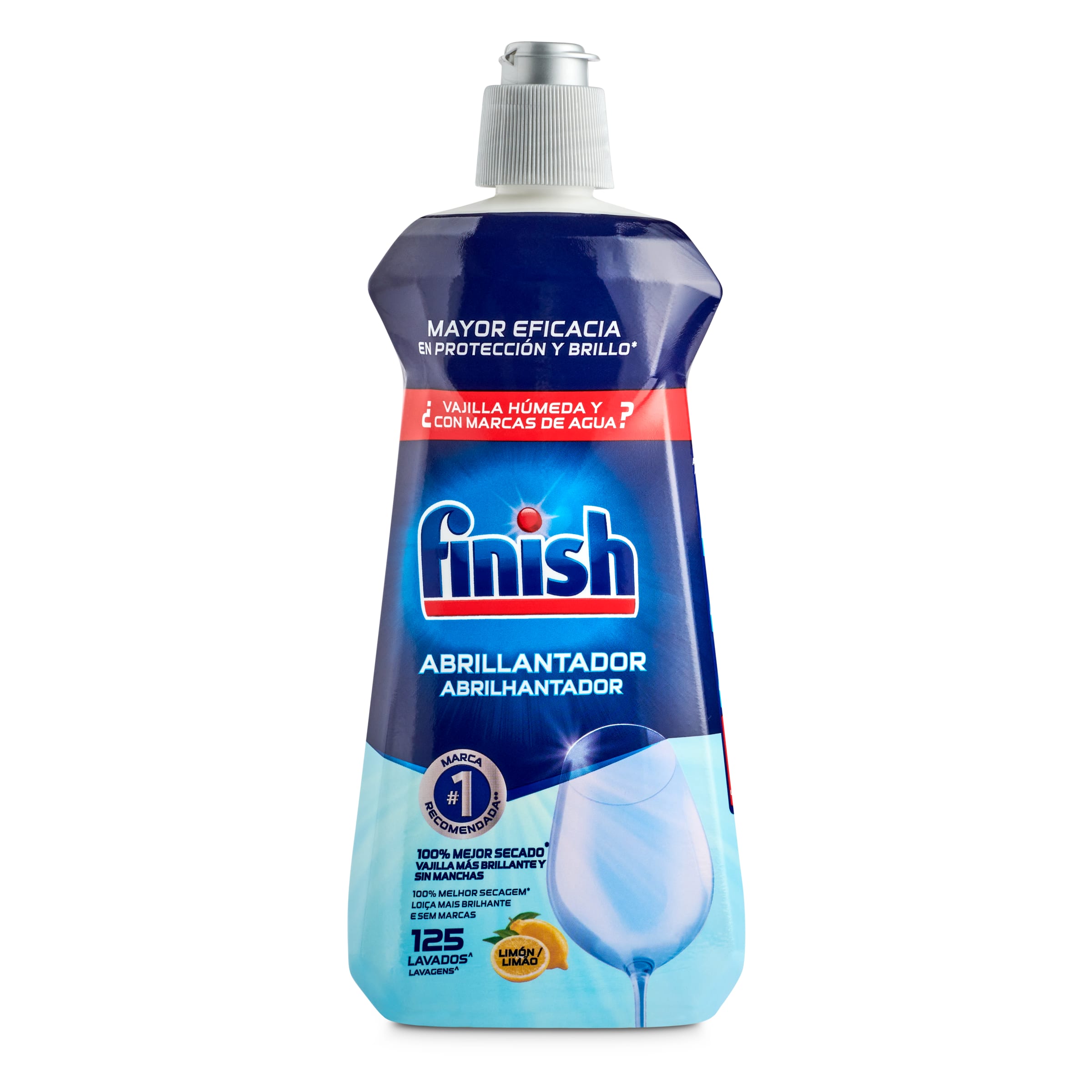 FINISH abrillantador máquina para vajilla limón botella 500 ml