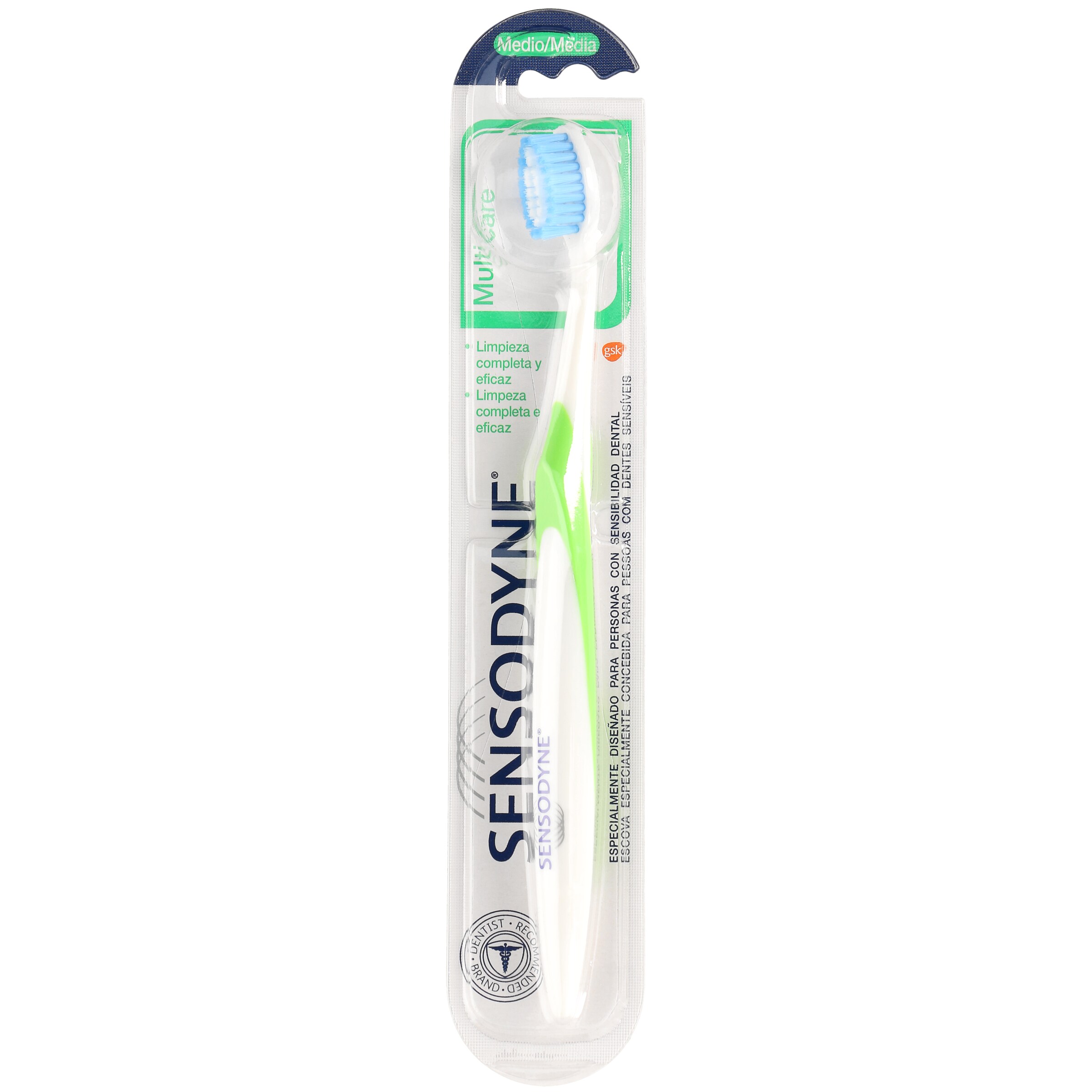SENSODYNE cepillo dental multicare medio blíster 1 ud