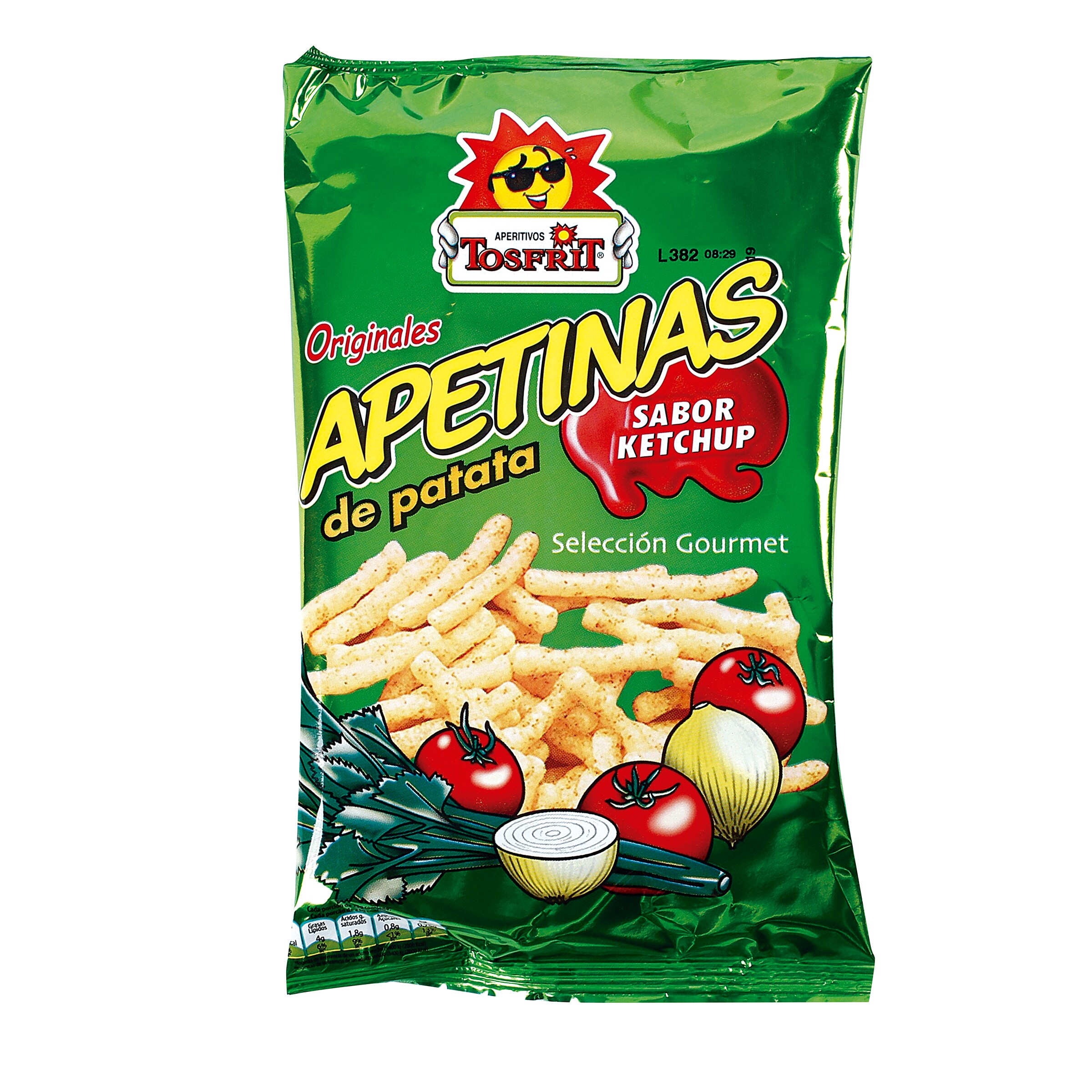 TOSFRIT apetinas sabor ketchup bolsa 35 gr