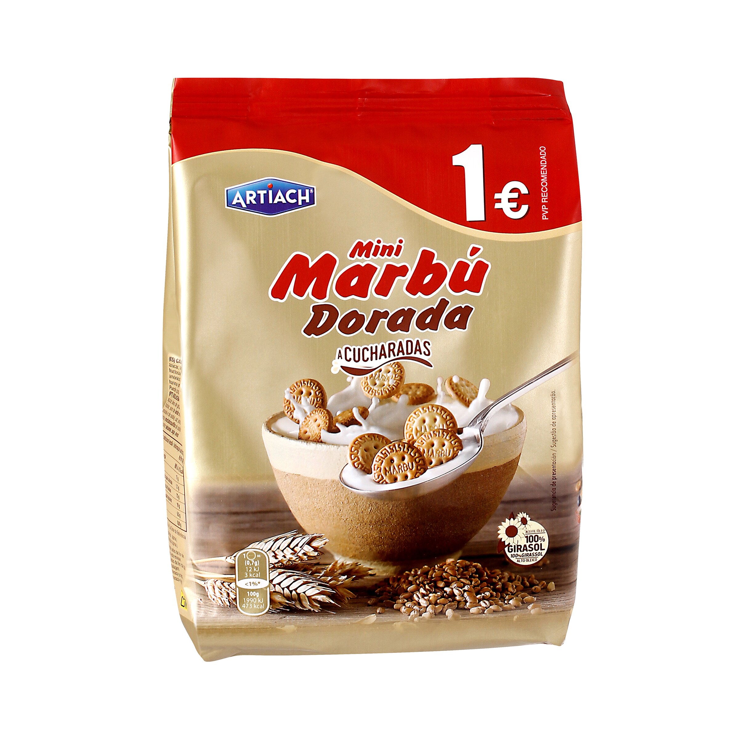 ARTIACH Marbú dorada mini bolsa 250 gr