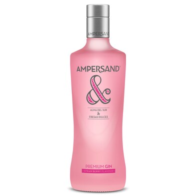 Ginebra sabor fresa Ampersand botella 70 cl-0 Ginebra sabor fresa Ampersand botella 70 cl-0