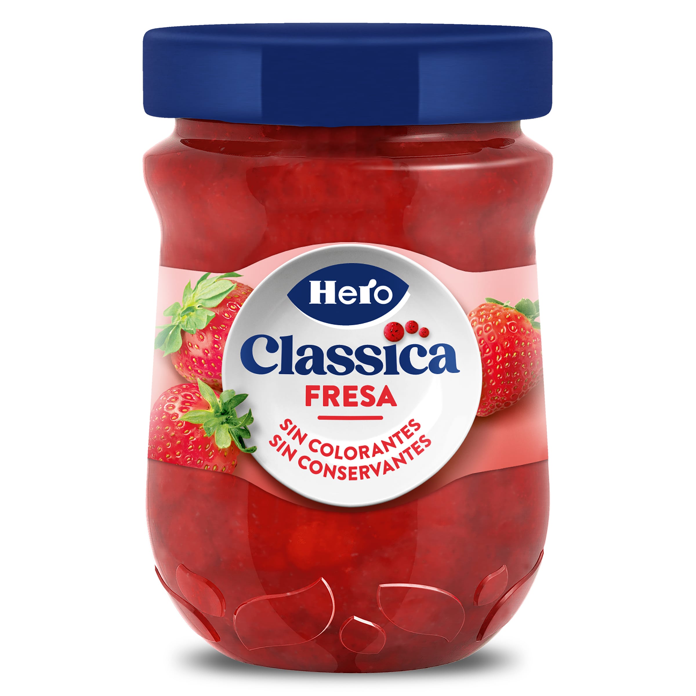 Mermelada de fresas clásica Hero frasco 330 g