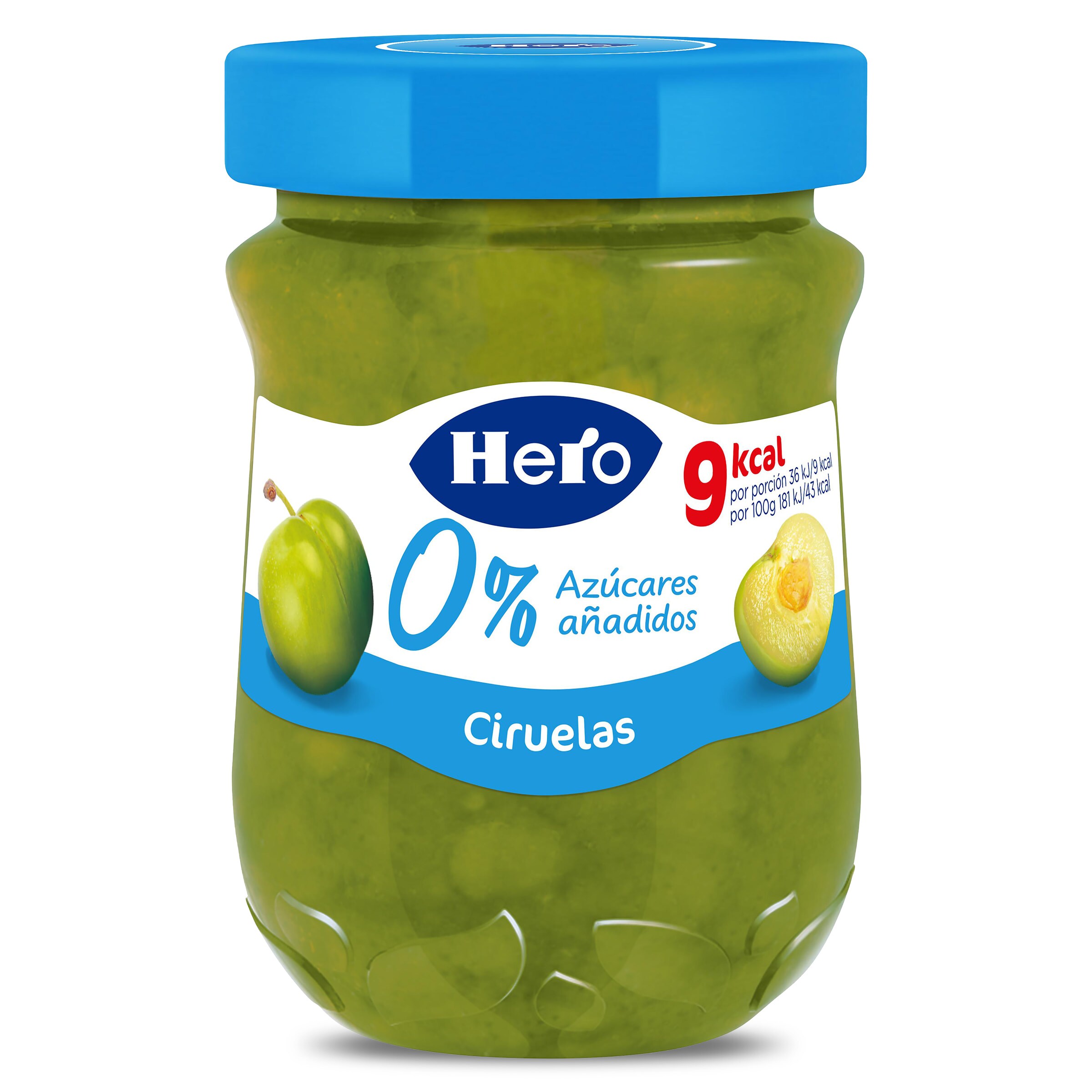HERO Diet mermelada de ciruela frasco 280 gr