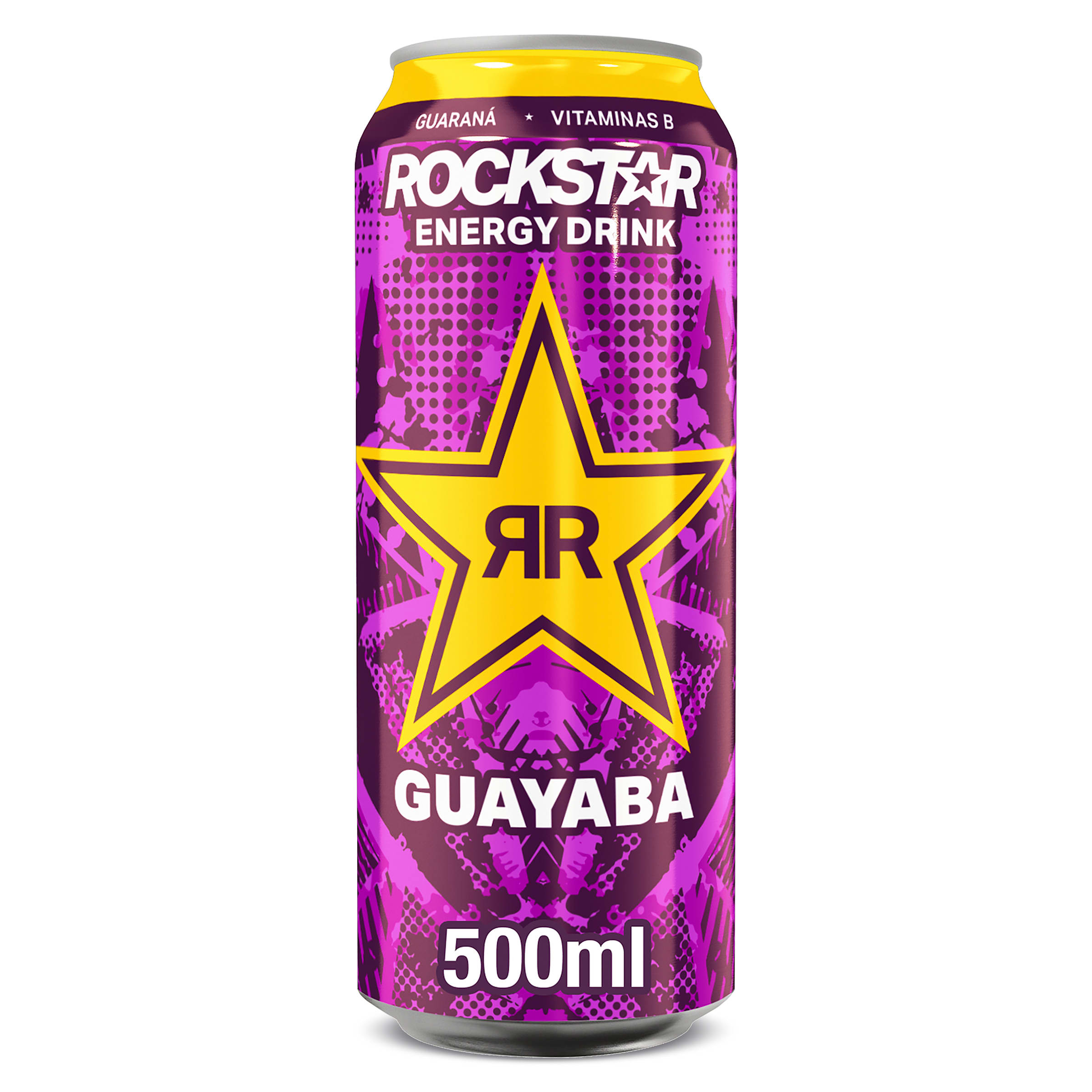 ROCKSTAR bebida energética sabor guayaba lata 50 cl