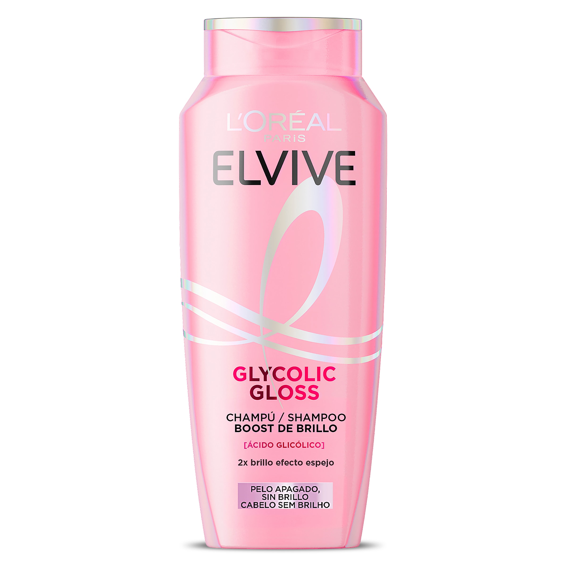 Champú glicolic gloss Elvive botella 300 ml