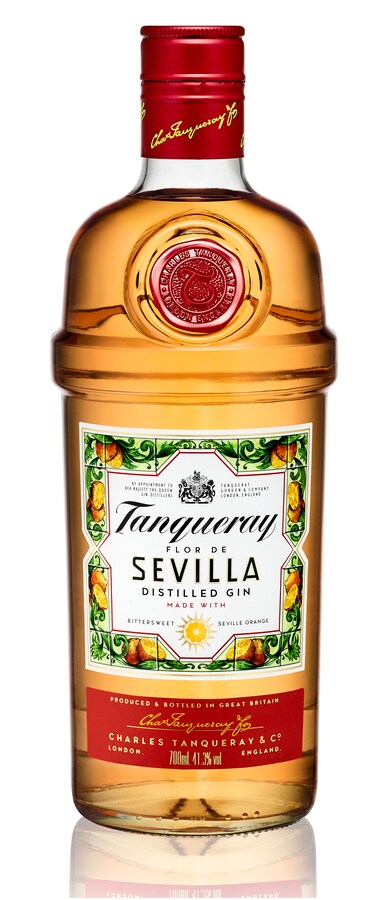 Ginebra flor de sevilla Tanqueray botella 70 cl-0