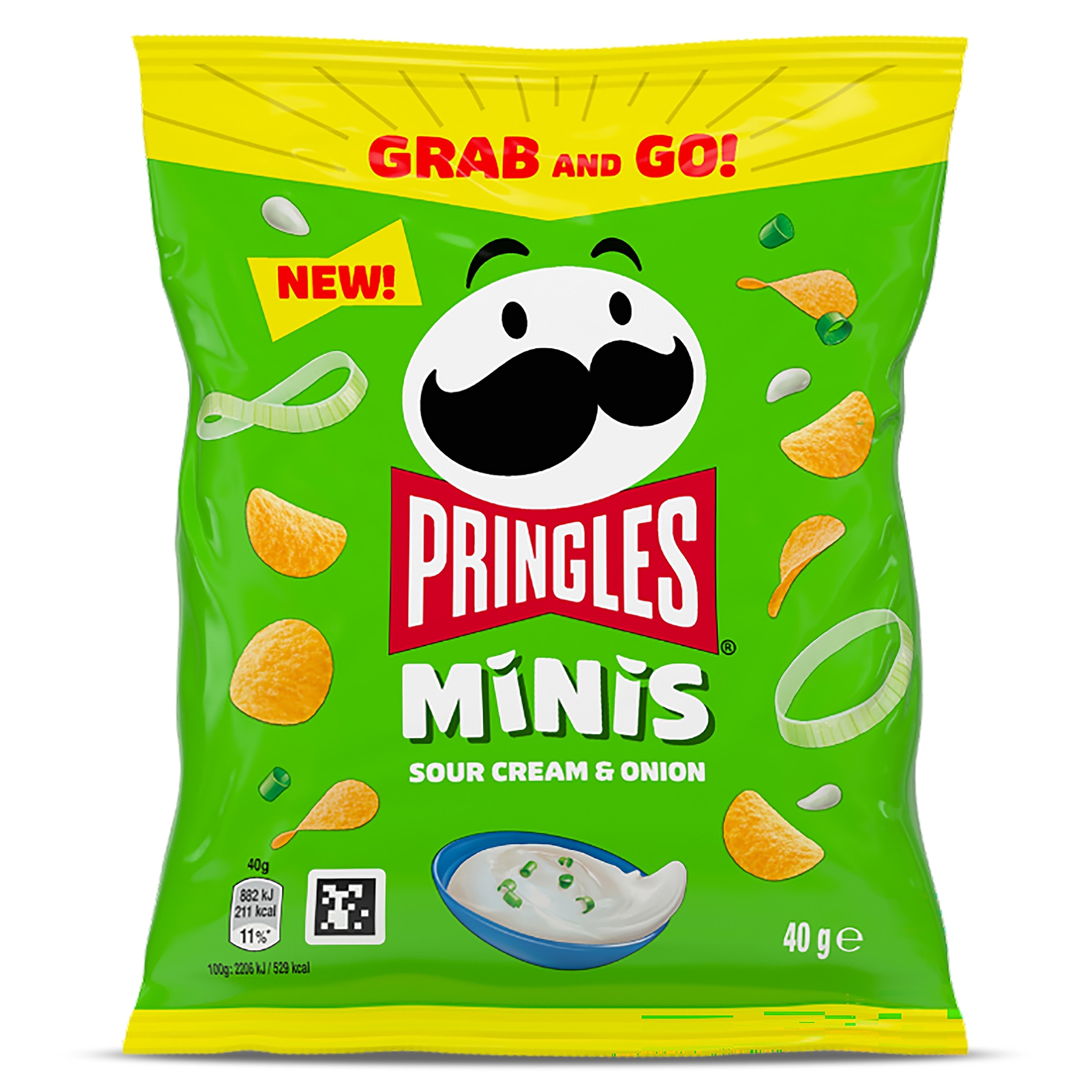Pringles sour cream & onion mini 40 g
