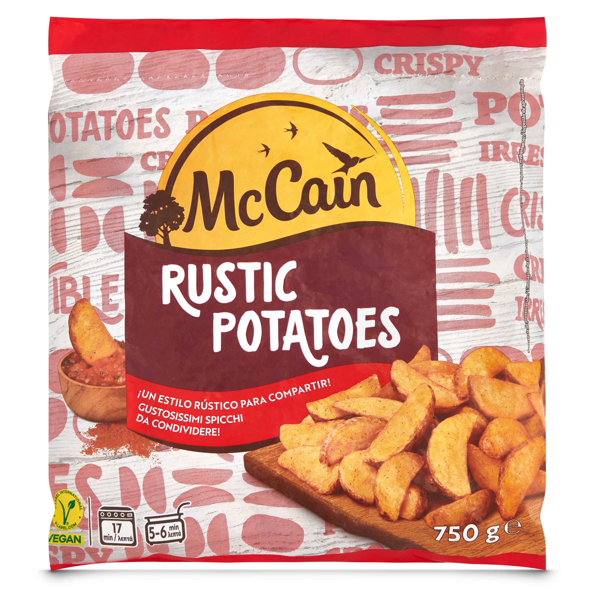 MCCAIN patatas gajo barbacoa bolsa 750 gr