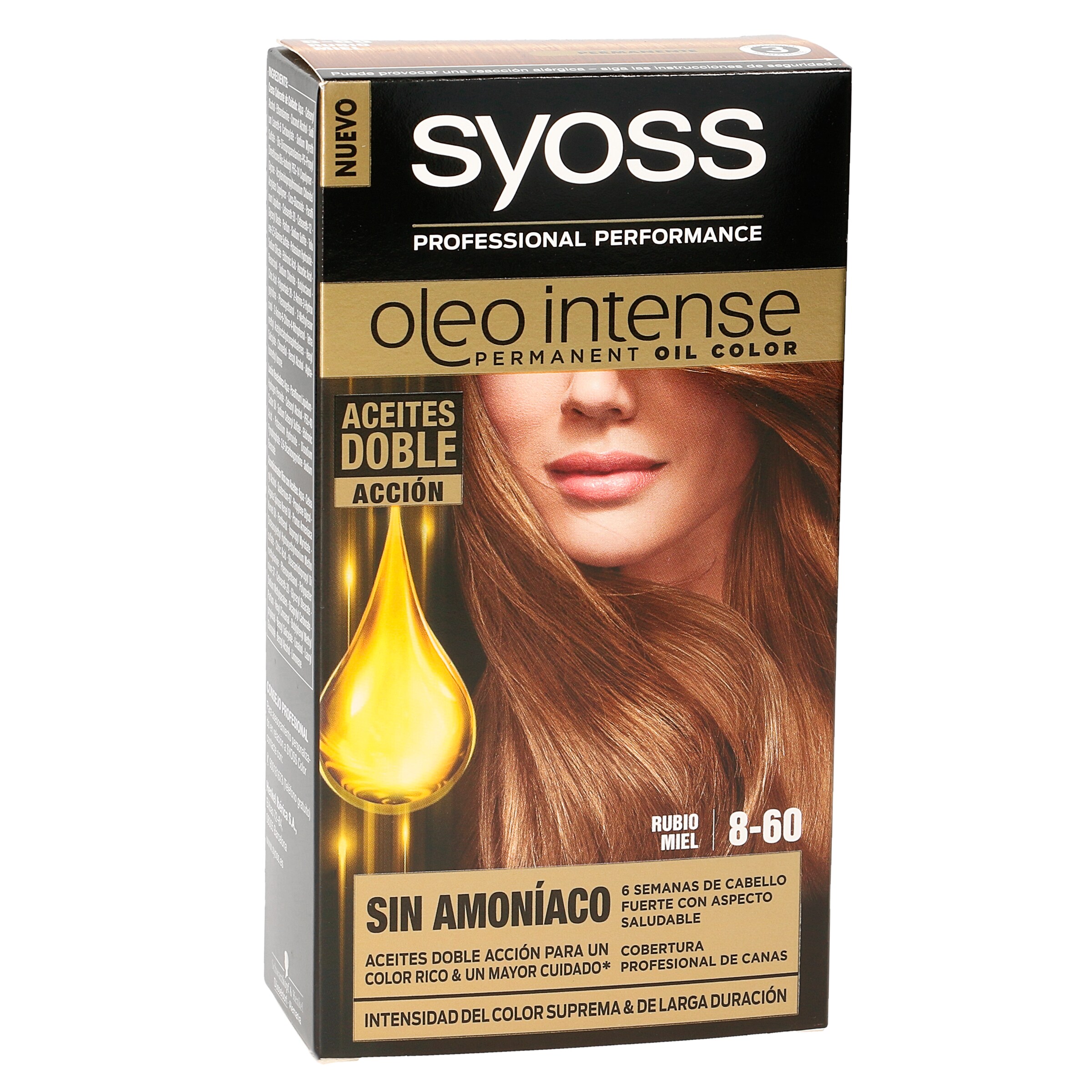 SYOSS tinte Rubio Miel Nº 8-60 caja 1 ud