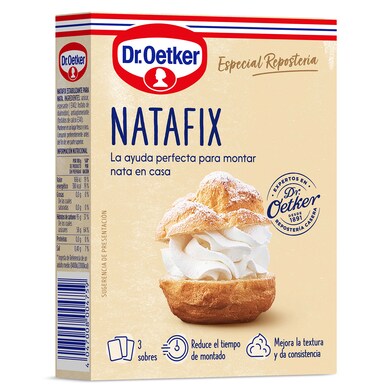 Preparado para montar nata natafix Dr. Oetker caja 30 g-0 Preparado para montar nata natafix Dr. Oetker caja 30 g-0