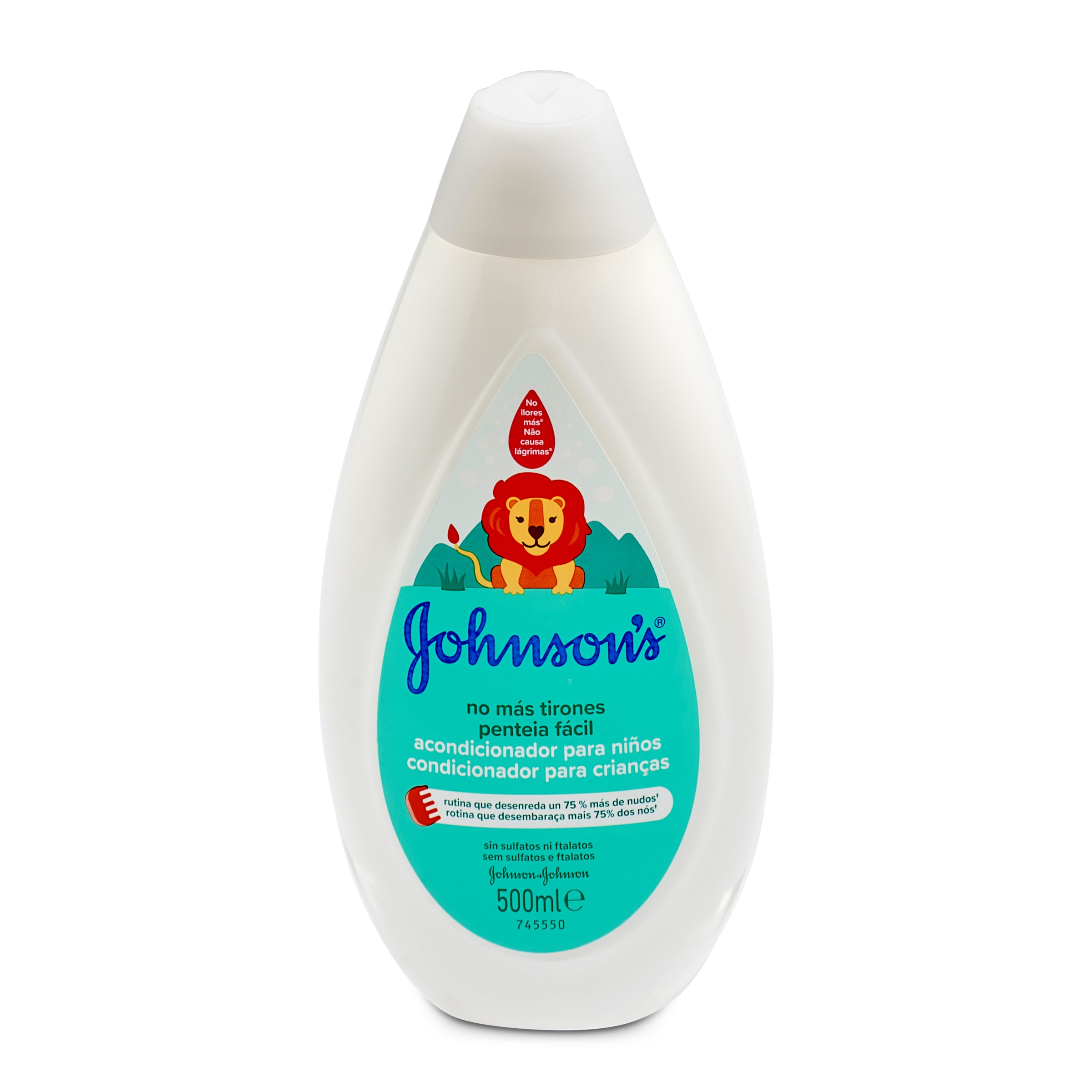 JOHNSON´S acondicionador no más tirones bote 500 ml