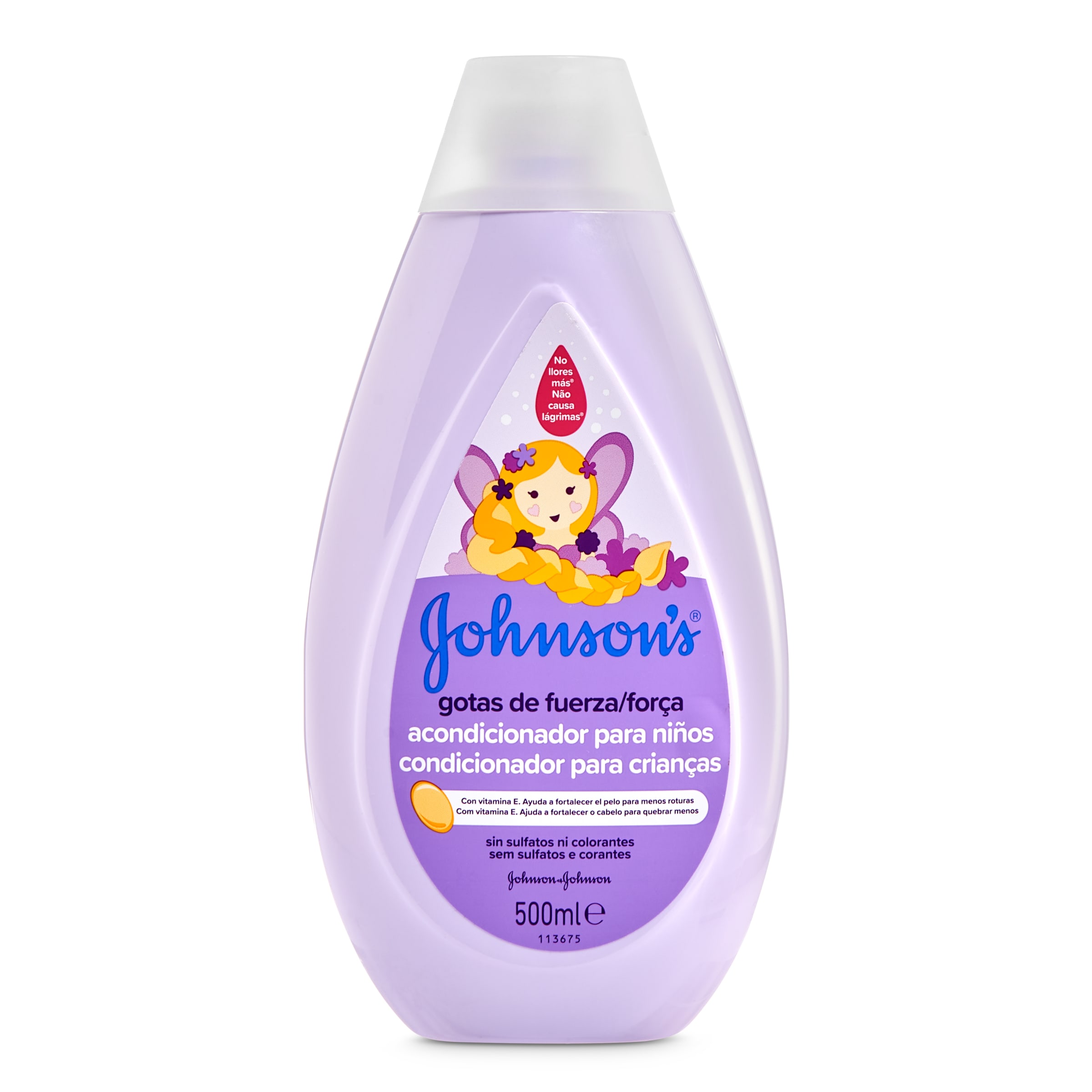 JOHNSON´S acondicionador gotas de fuerza bote 500 ml