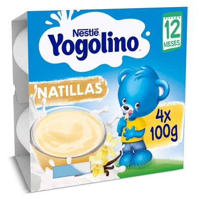 Natillas Nestlé Yogolino pack 4 x 100 g-0 Natillas Nestlé Yogolino pack 4 x 100 g-0