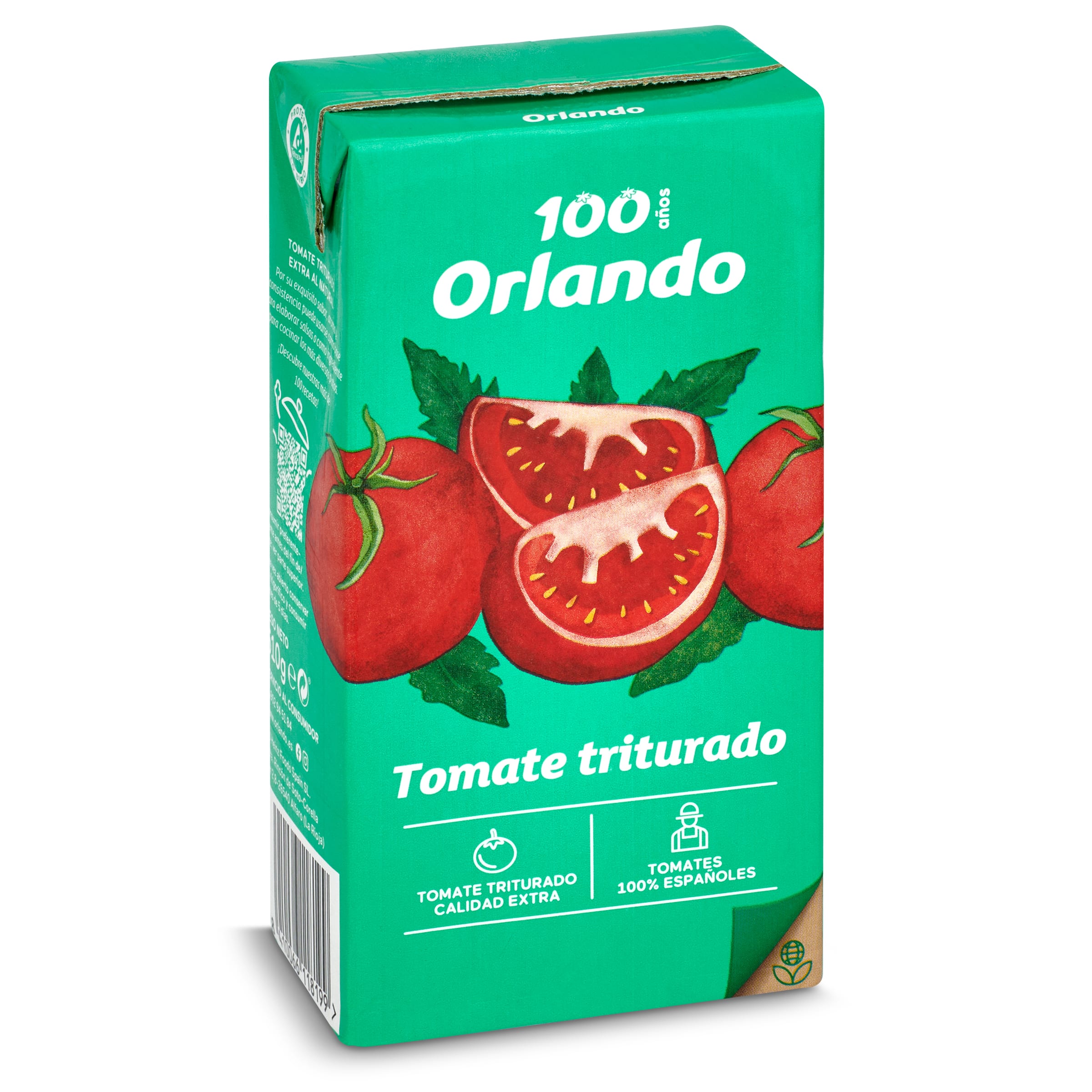 Tomate triturado Orlando brik 510 g
