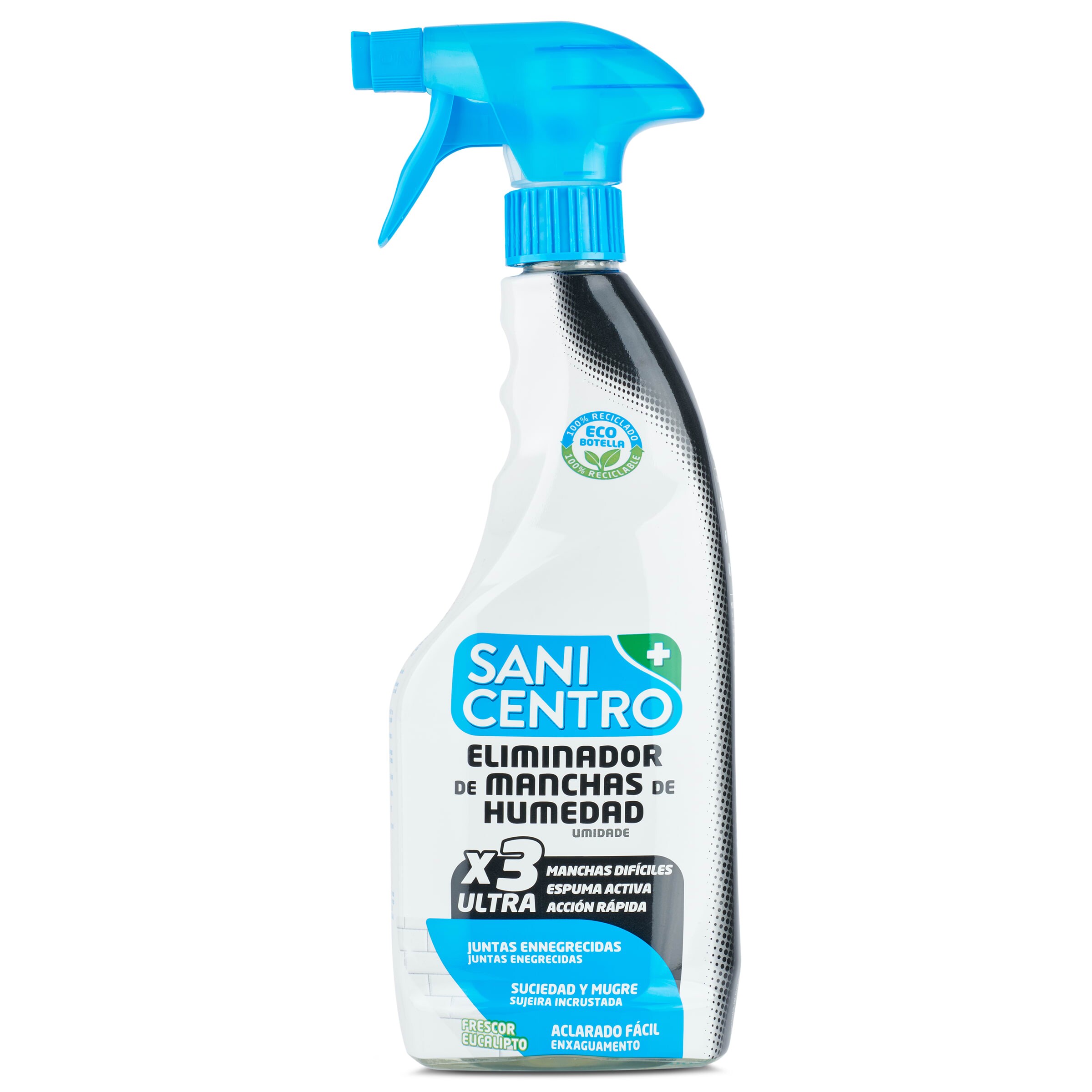 Limpiador antimoho y manchas de humedad Sanicentro botella 750 ml