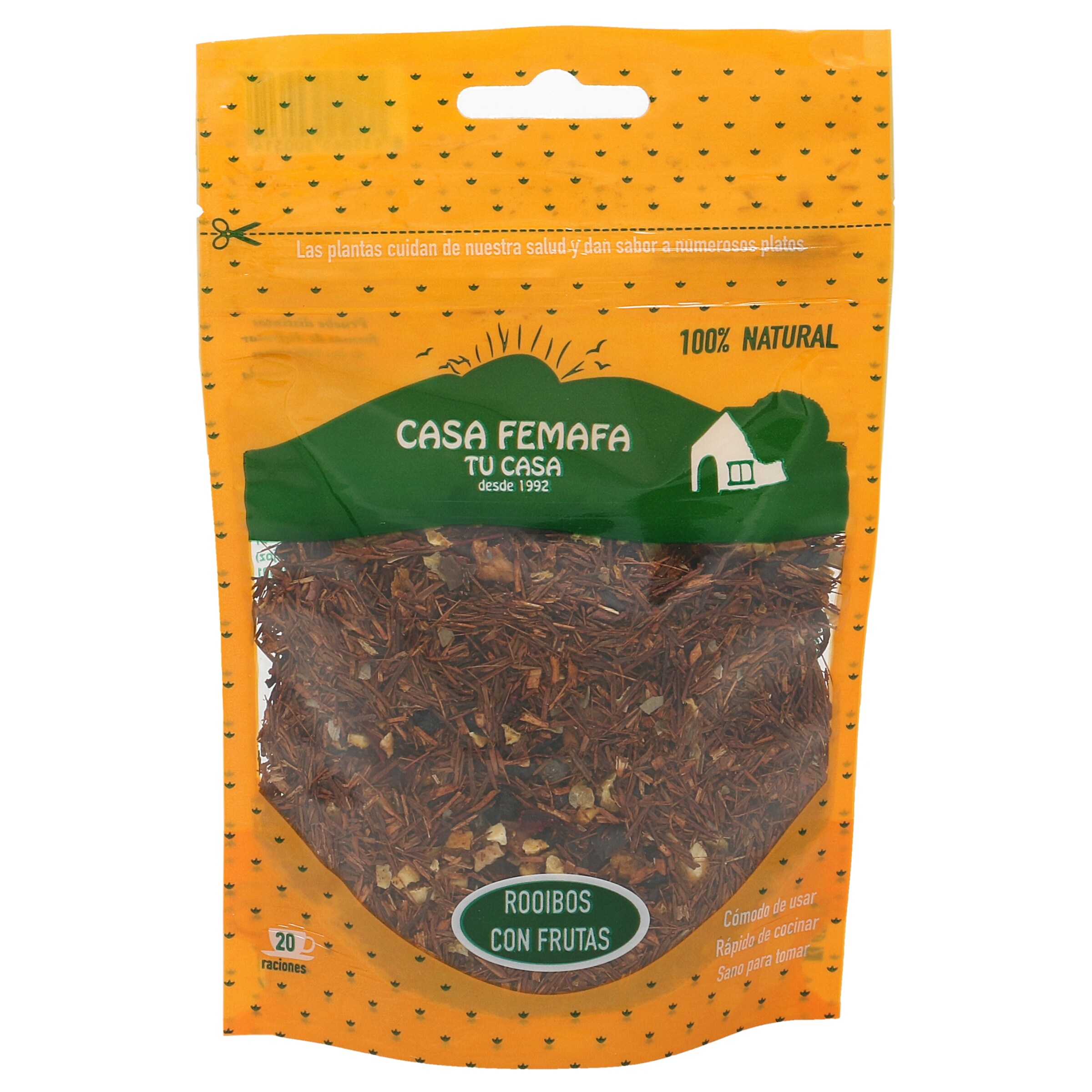 Infusión rooibos con frutas bolsa 40 gr