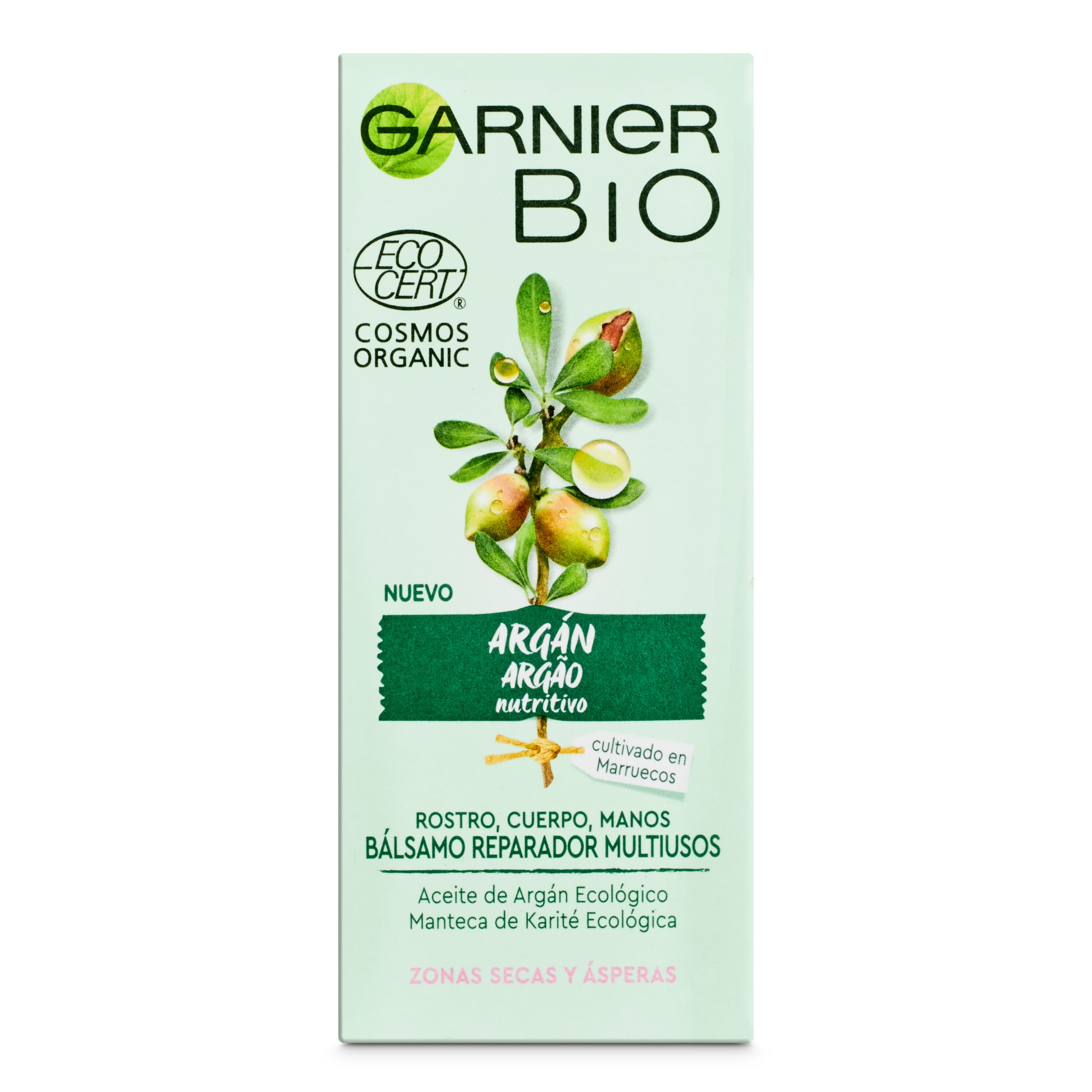GARNIER Bio bálsamo reparador multiusos argán pieles secas y ásperas tubo 50 ml