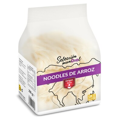 Noodles de arroz Selección Mundial de Dia bolsa 200 g-0 Noodles de arroz Selección Mundial de Dia bolsa 200 g-0