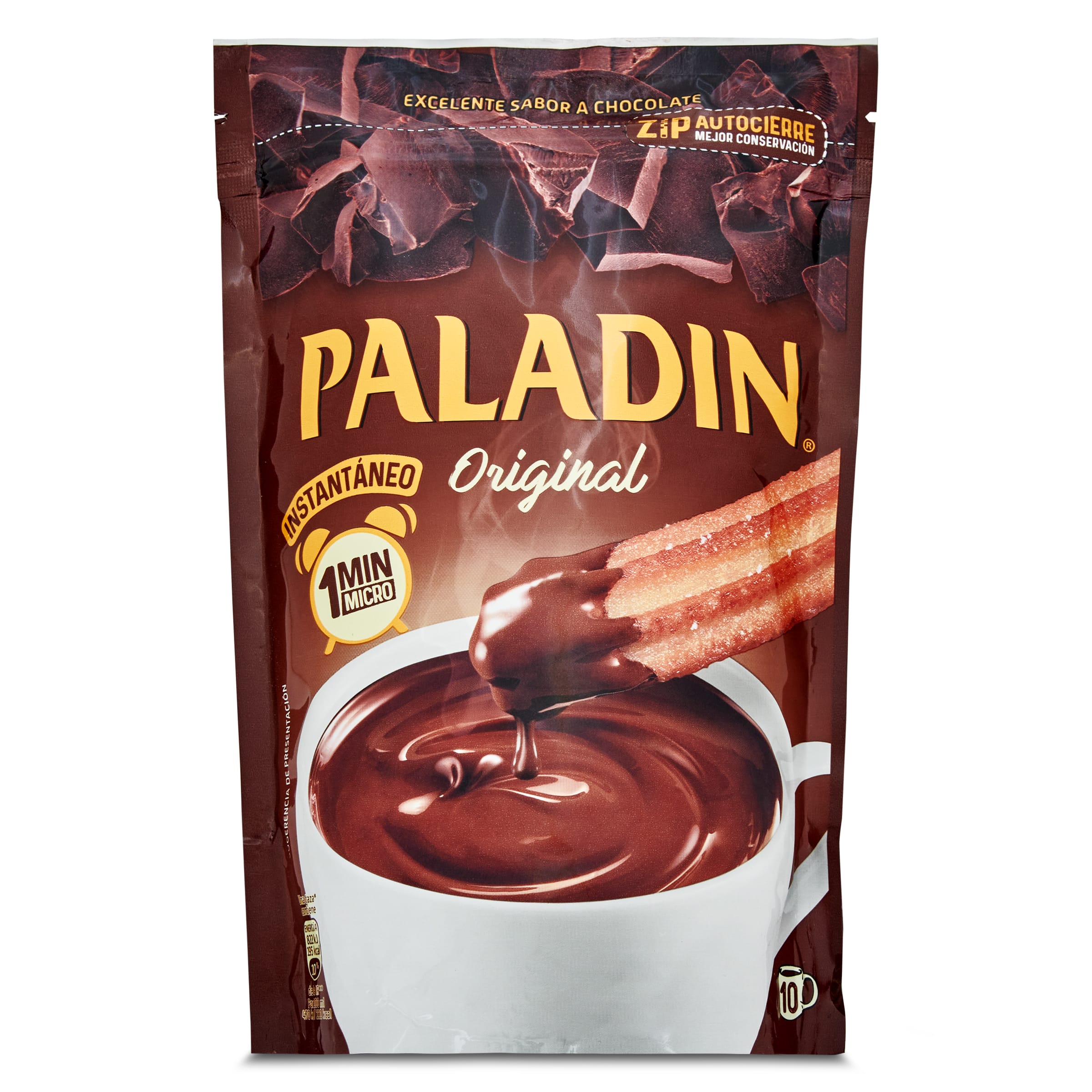 PALADIN chocolate a la taza bolsa 340 gr
