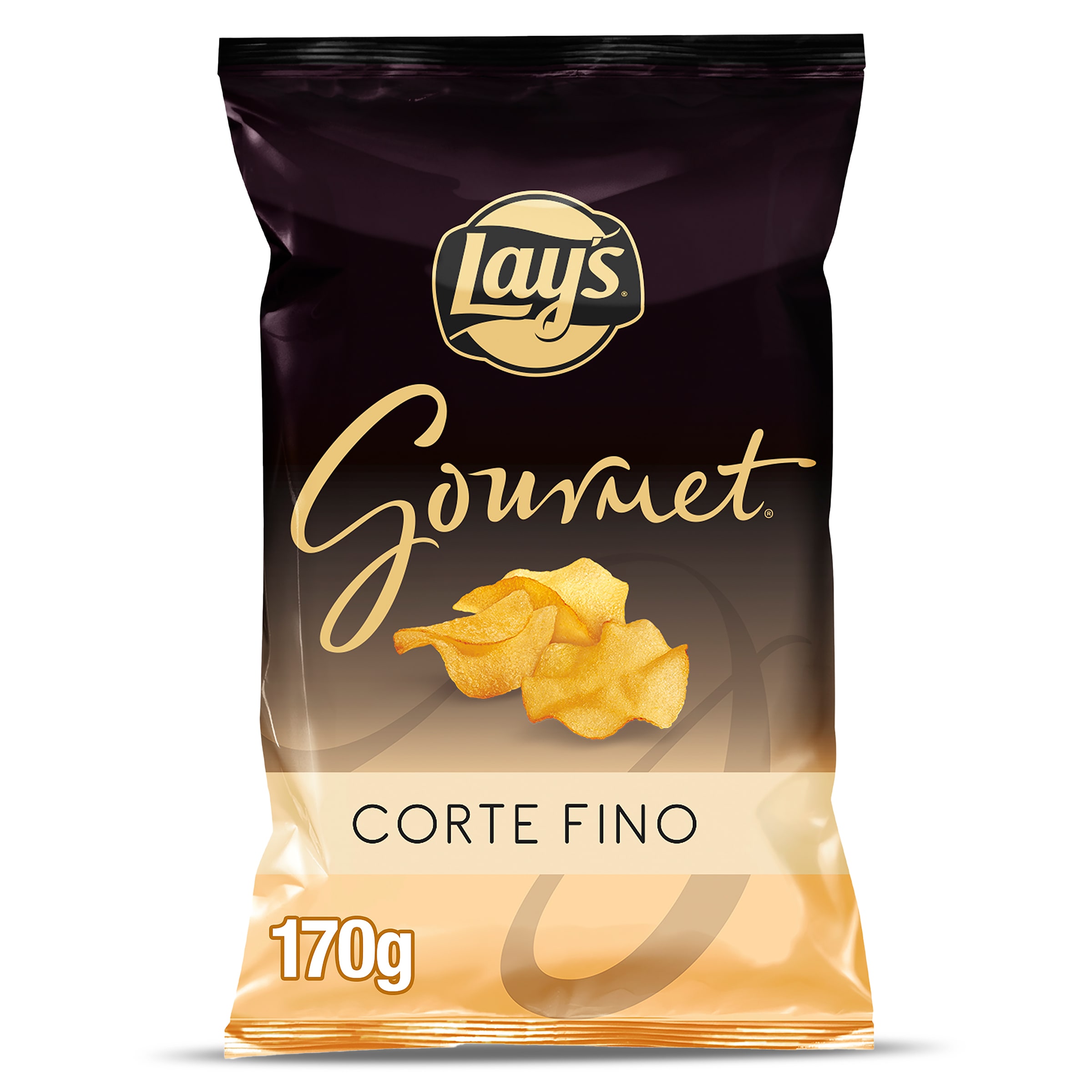 LAY'S patatas fritas gourmet corte fino bolsa 150 gr