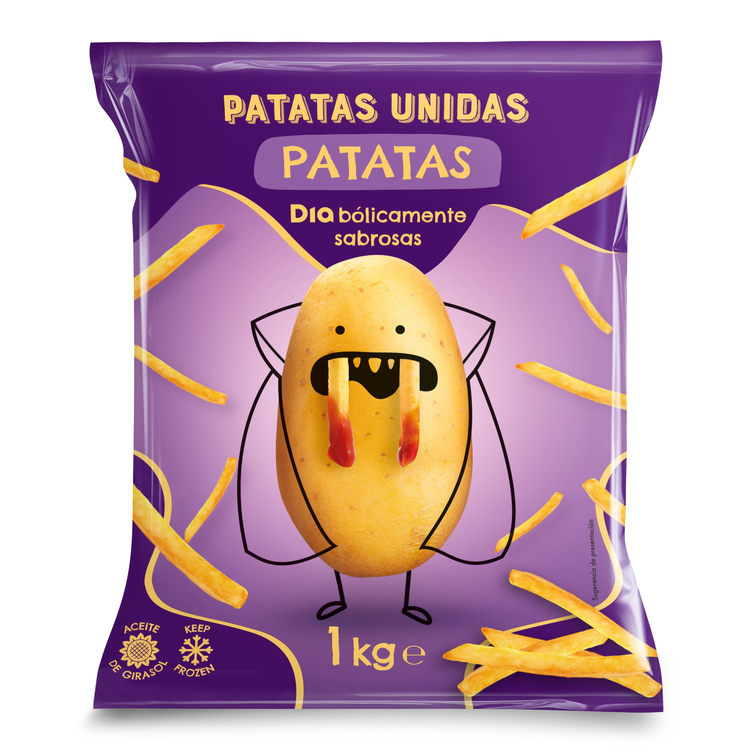 DIA PATATAS UNIDAS patatas prefritas bolsa 2.5 Kg