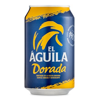 Cerveza dorada El águila 33 cl-0 Cerveza dorada El águila 33 cl-0