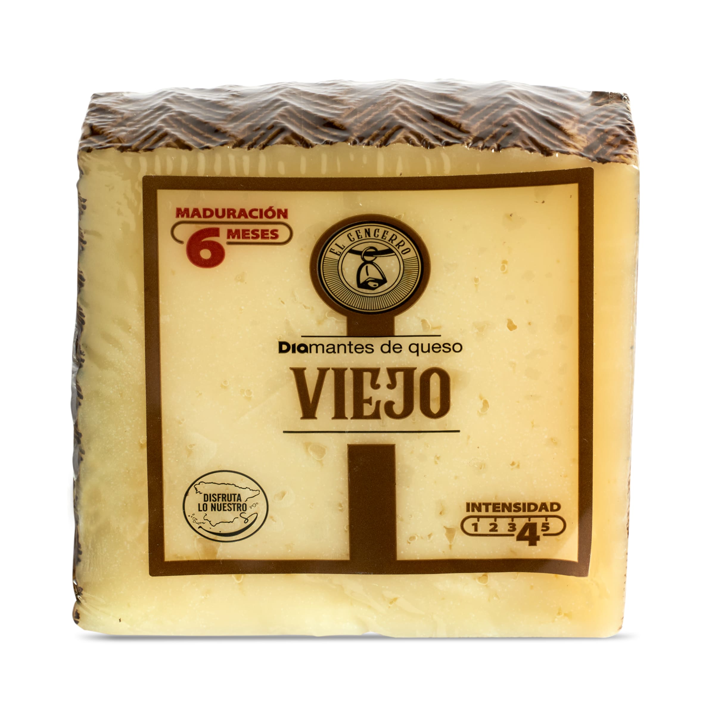 DIA EL CENCERRO queso mezcla viejo 6 meses con leche pasteurizada cuña 300g