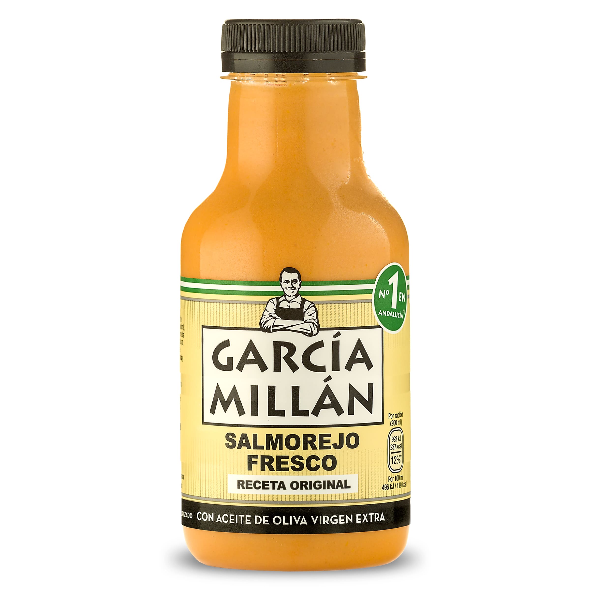GARCIA MILLAN salmorejo fresco con aceite de oliva botella 330 ml