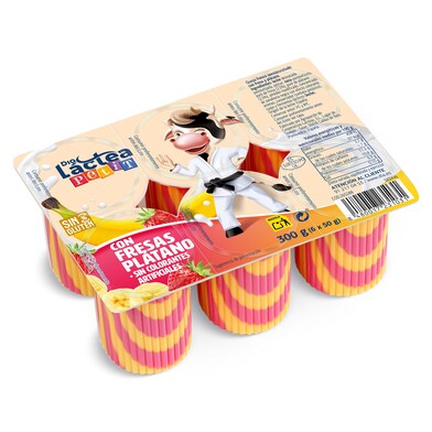 Petit de fresa y plátano Dia Láctea pack 6 x 50 g-0 Petit de fresa y plátano Dia Láctea pack 6 x 50 g-0