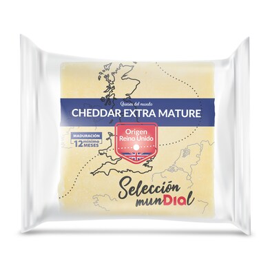 Queso cheddar madurado Dia Selección Mundial 200 g-0 Queso cheddar madurado Dia Selección Mundial 200 g-0