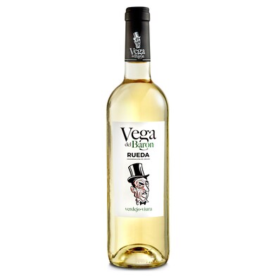 Vino blanco verdejo D.O. Rueda Vega del Báron 75 cl-0 Vino blanco verdejo D.O. Rueda Vega del Báron 75 cl-0