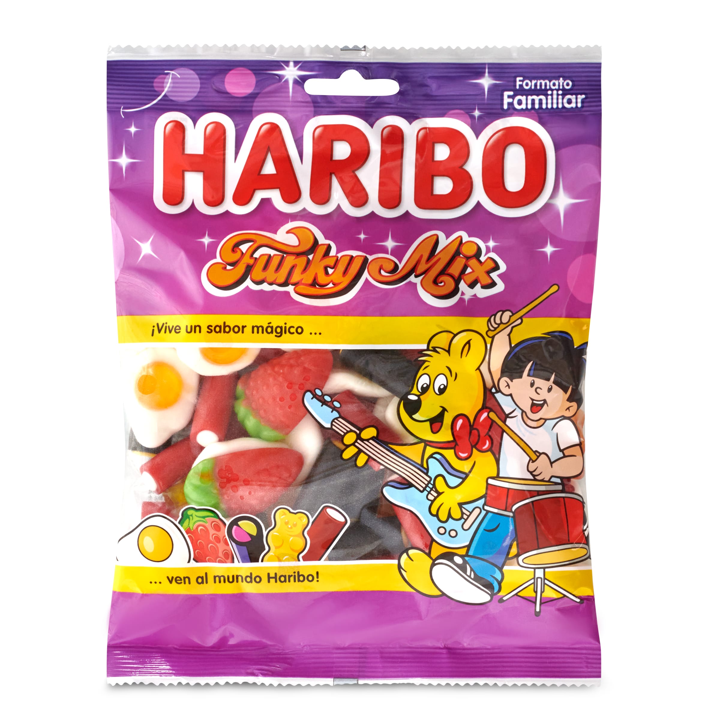 HARIBO golosinas funky mix bolsa 250 gr