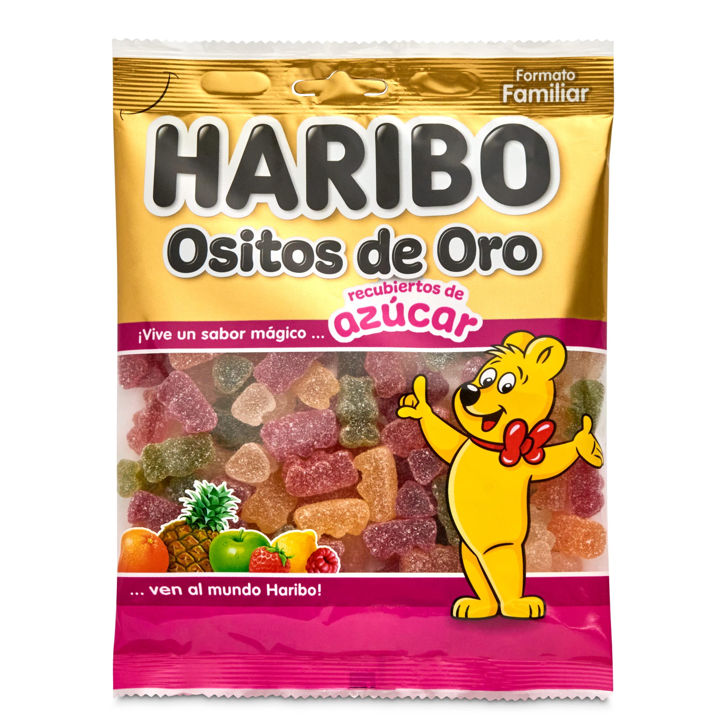 HARIBO golosinas ositos recubiertos de azúcar bolsa 250 gr