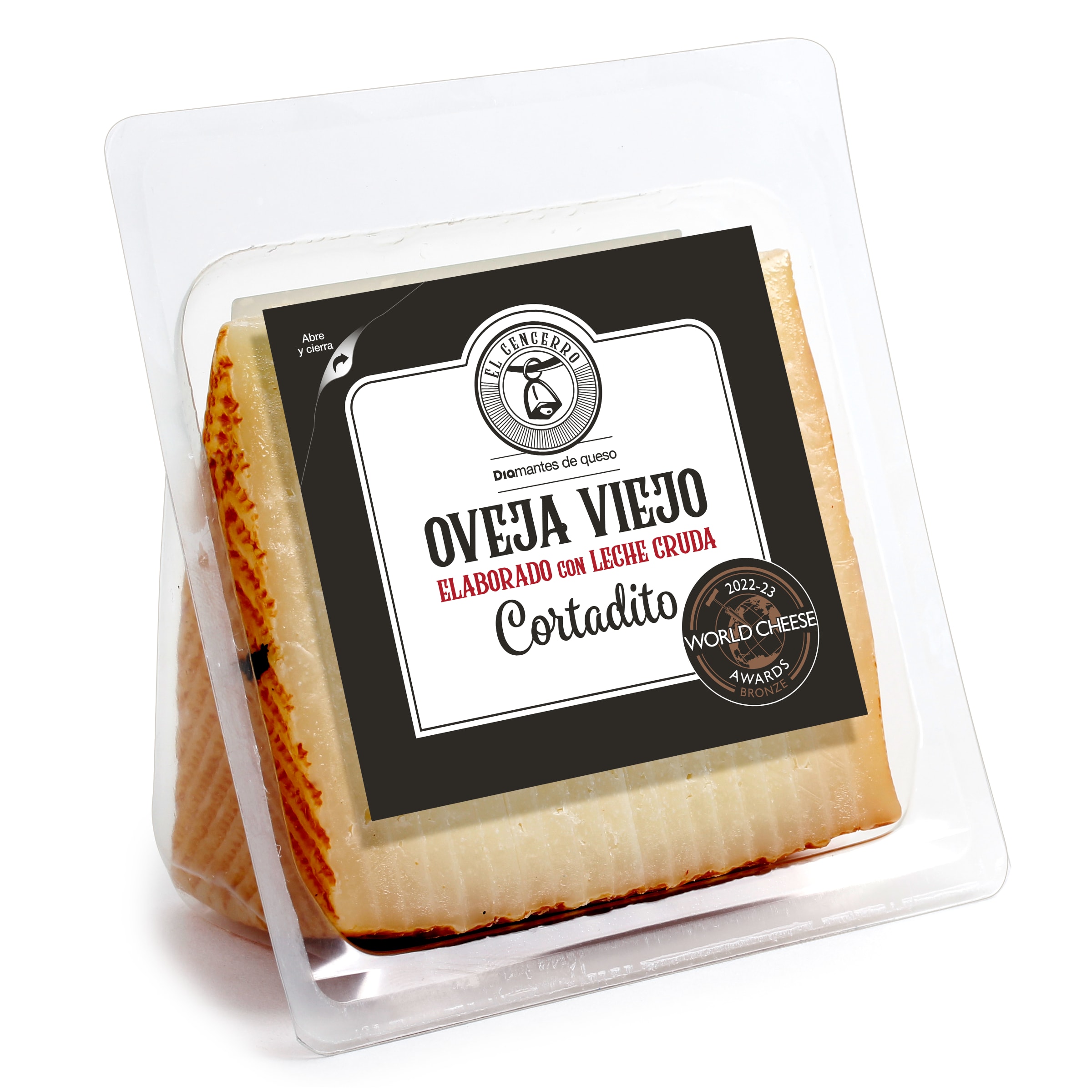DIA EL CENCERRO queso de oveja viejo 6 meses ya cortado cuña 250 gr