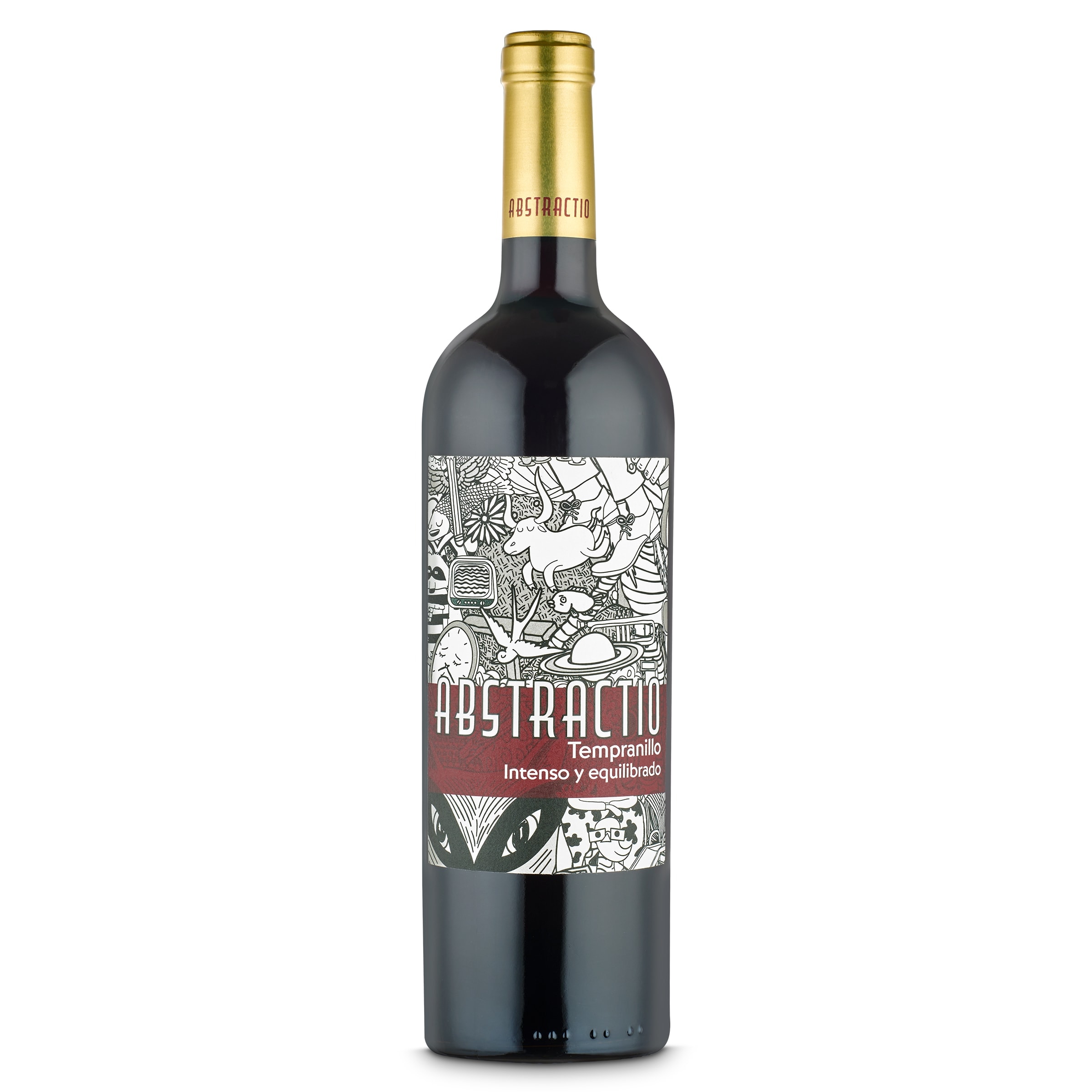 ABSTRACTIO vino tinto tempranillo botella 75 cl