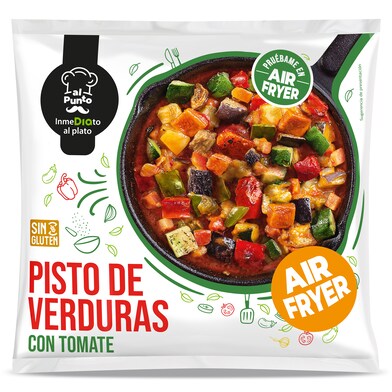 Pisto de verduras con tomate Al Punto Dia bolsa 450 g-0 Pisto de verduras con tomate Al Punto Dia bolsa 450 g-0