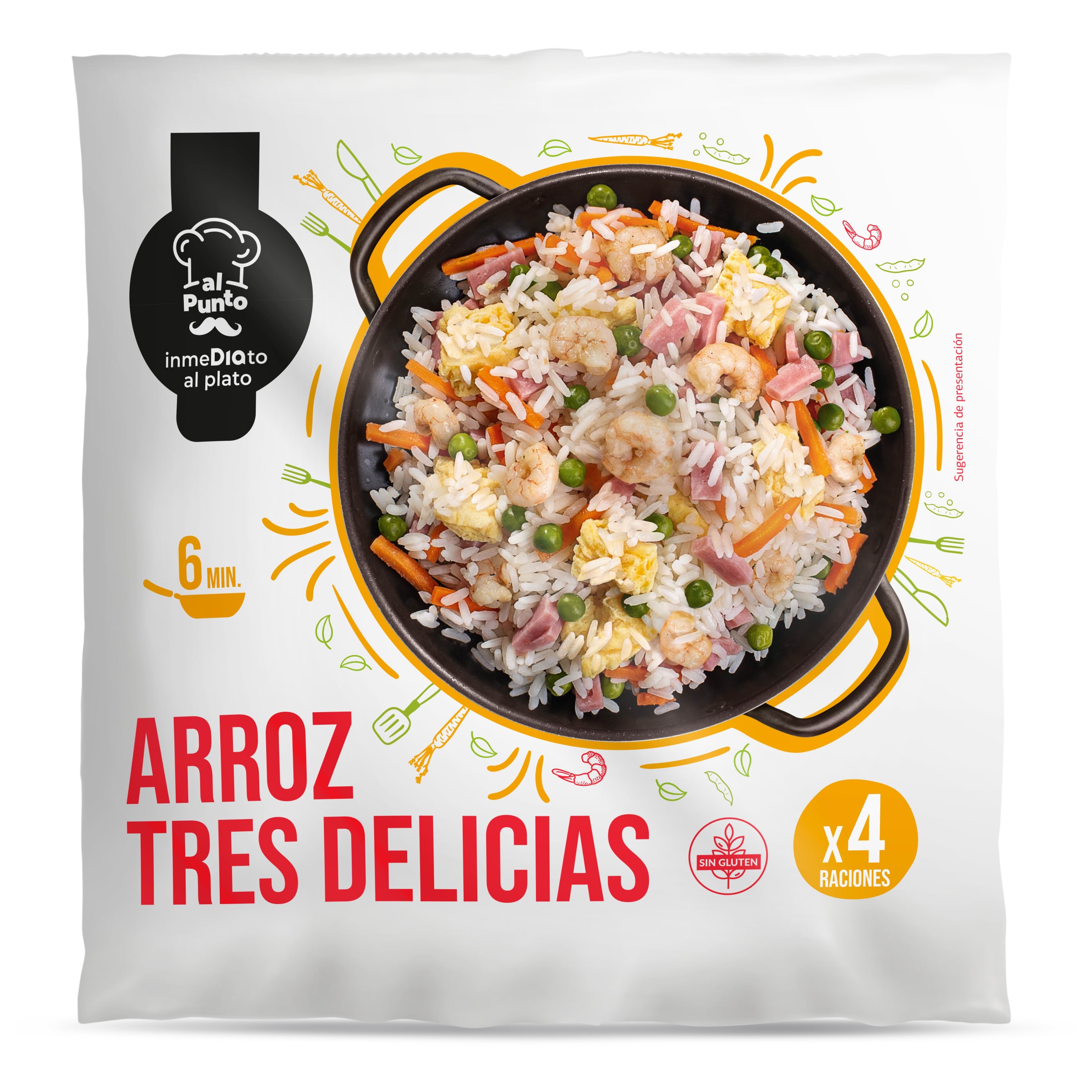 Arroz tres delicias AL PUNTO BOLSA 850 GR - Supermercados DIA