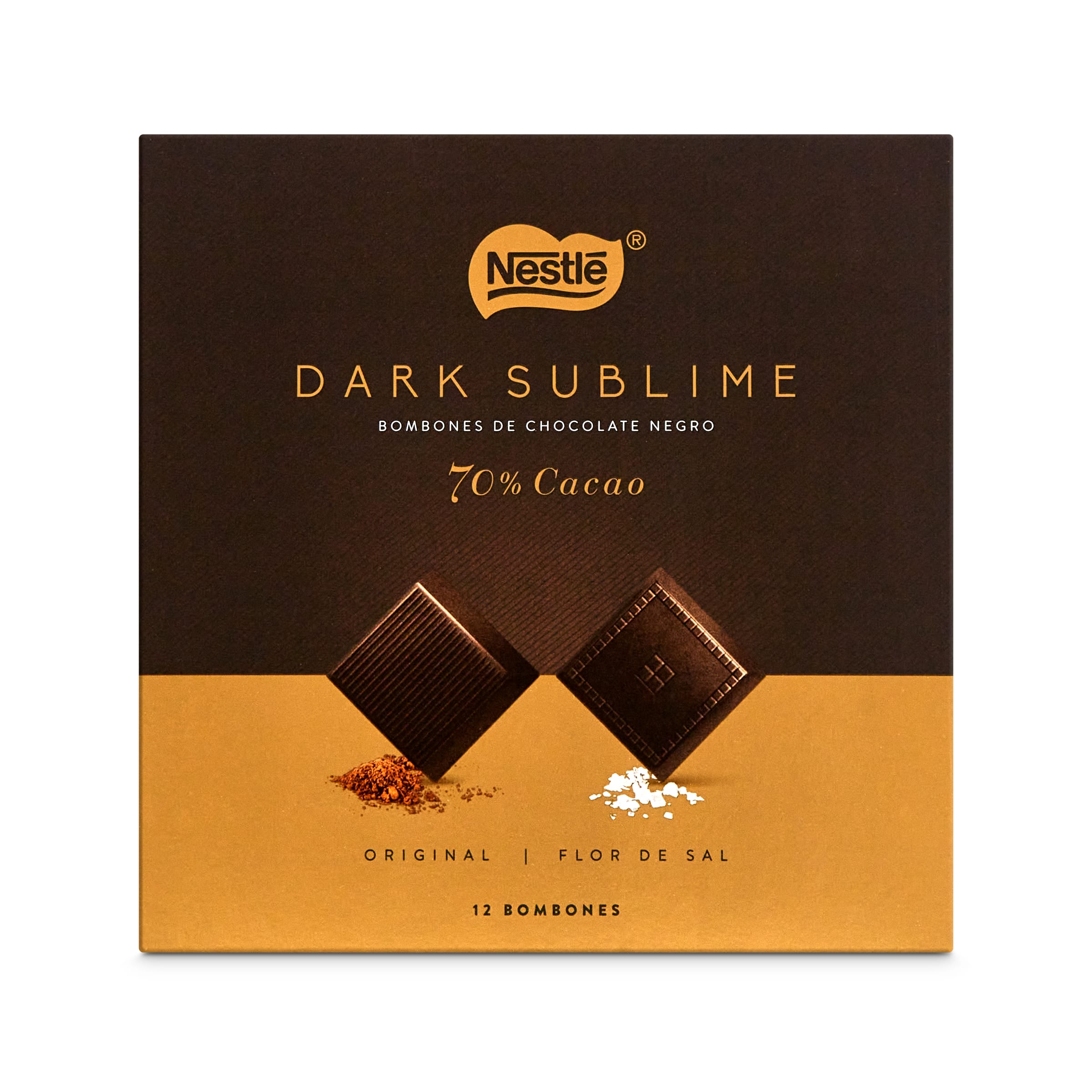 NESTLÉ bombones caja roja 200g+dark sublime 114g+dark sublime gourmet 114g