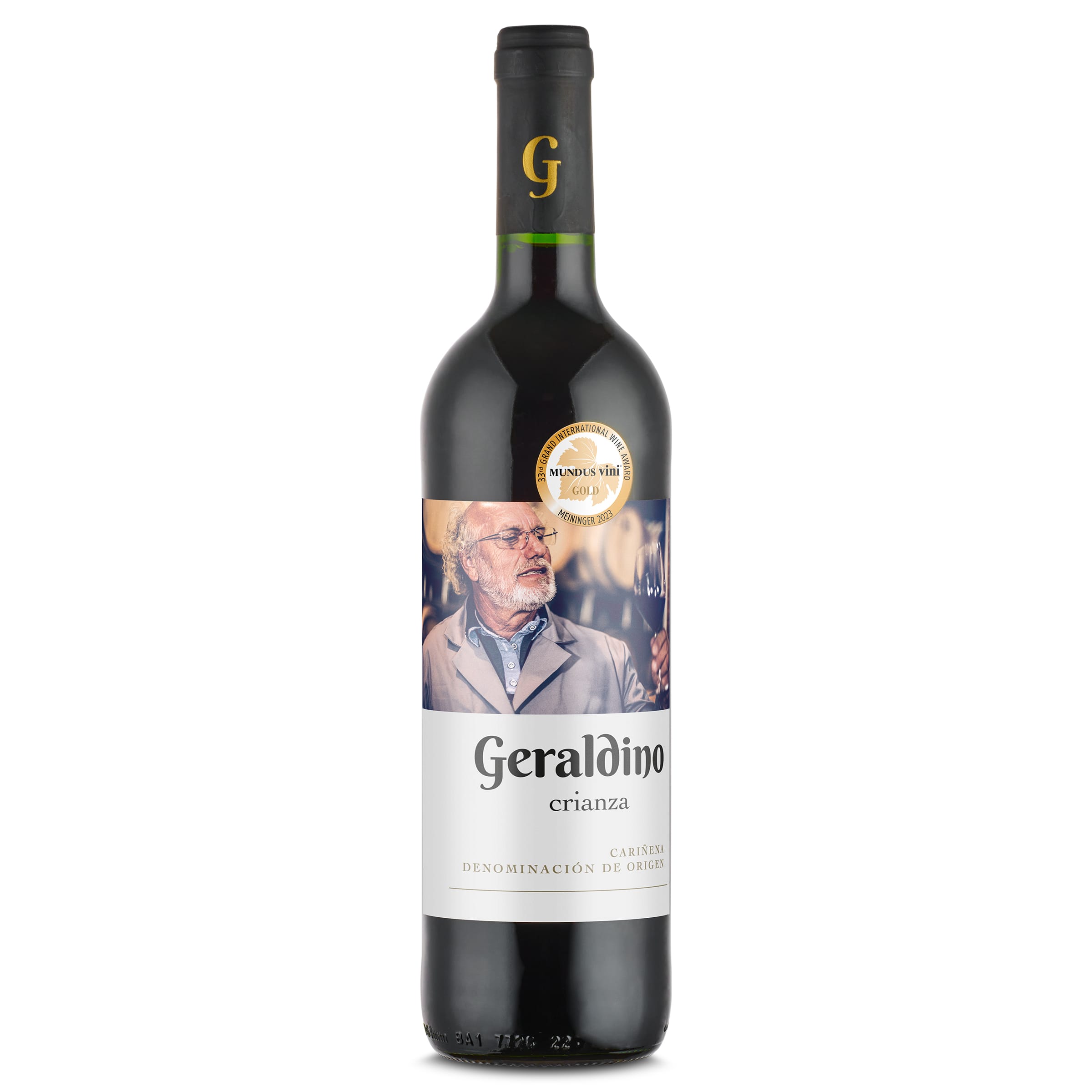 GERALDINO vino tinto crianza DO Cariñena botella 75 cl