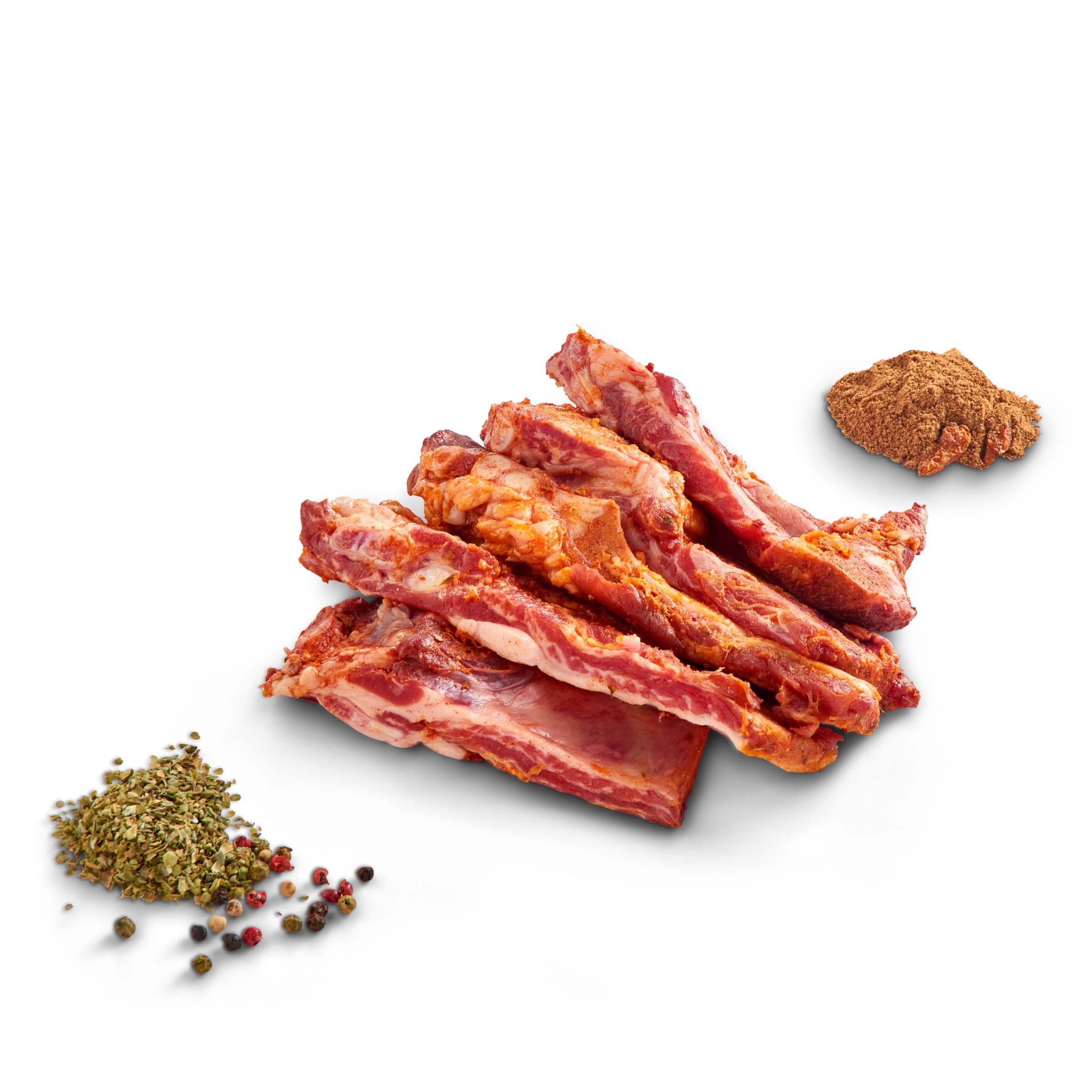 Costilla ibérica adobada envasada al vacío 600 gr