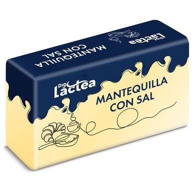 Mantequilla con sal Dia Láctea 250 g-0 Mantequilla con sal Dia Láctea 250 g-0