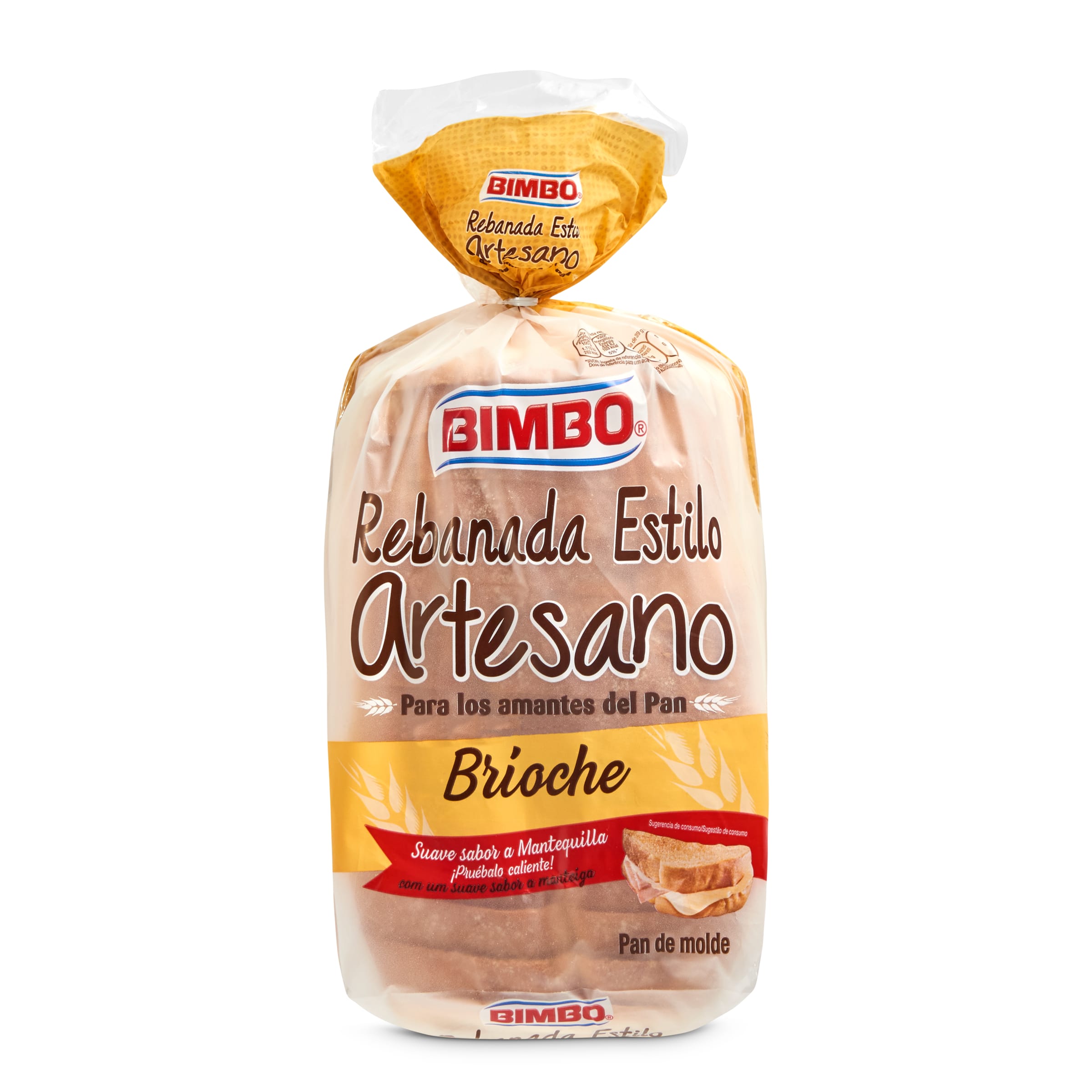 Pan de molde artesano brioche BIMBO BOLSA 550 GR - Supermercados DIA