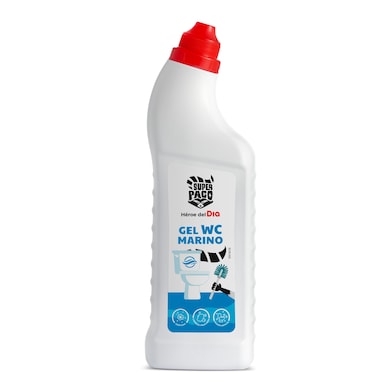 Gel limpiador wc azul marino Super Paco botella 1 l - Supermercados DIA