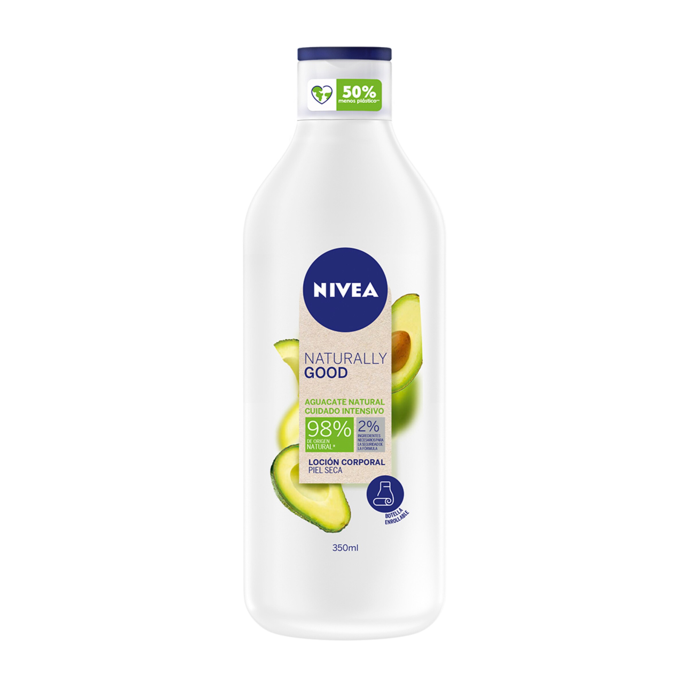NIVEA loción corporal aguacate piel seca bote 350 ml