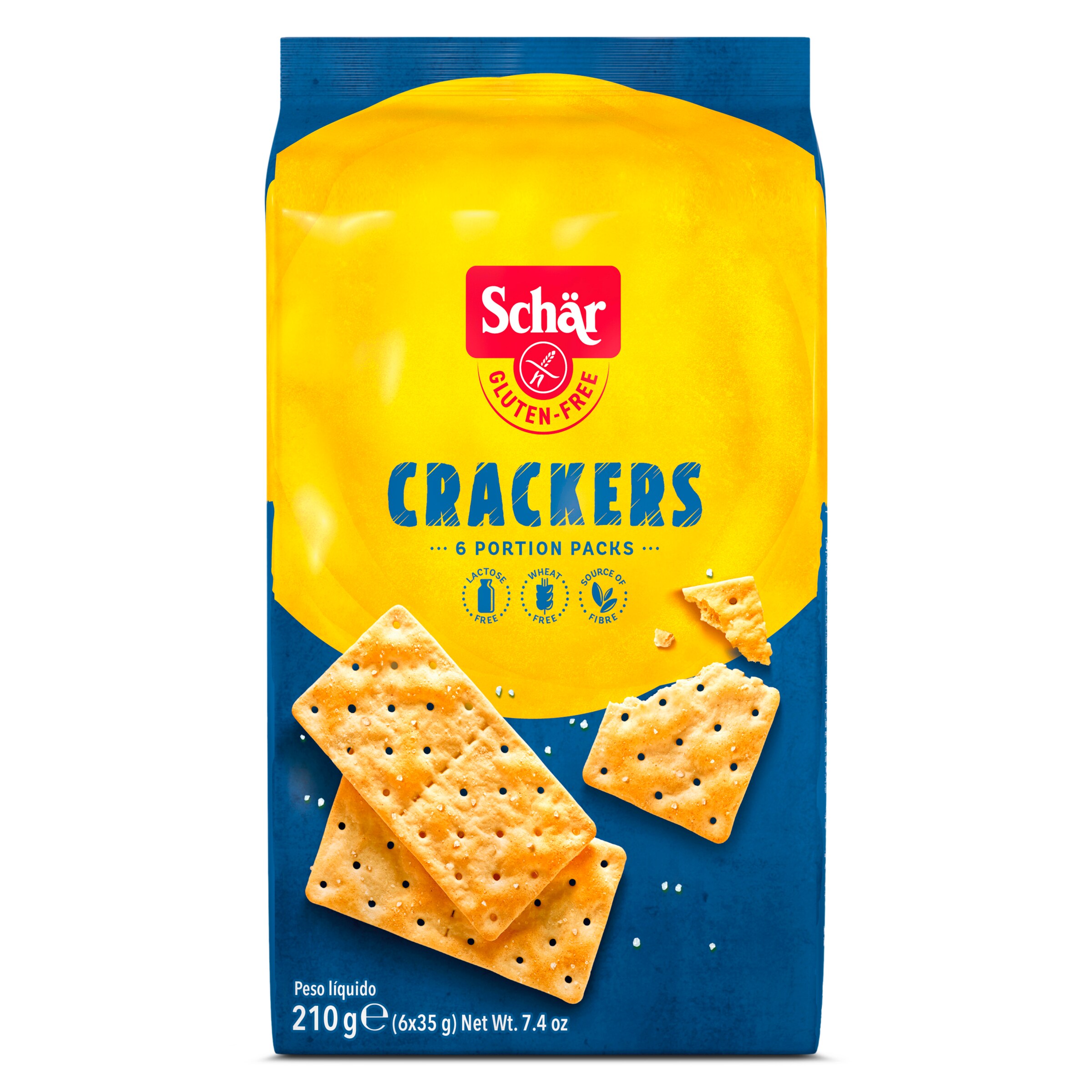 DR. SCHAR crackers SIN GLUTEN bolsa 210 gr