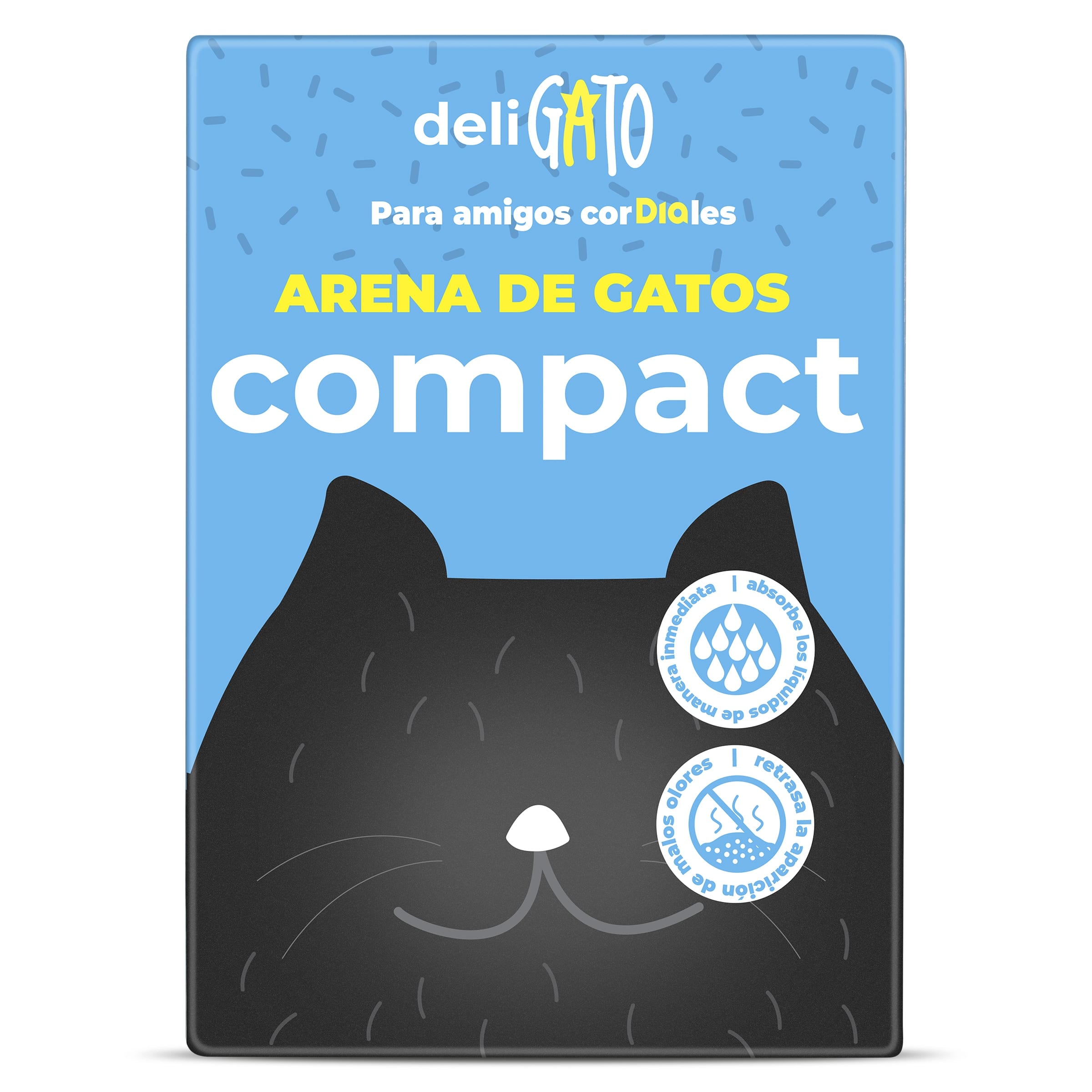 Arena para gatos compacta DELIGATO CAJA 4 KG - Supermercados DIA