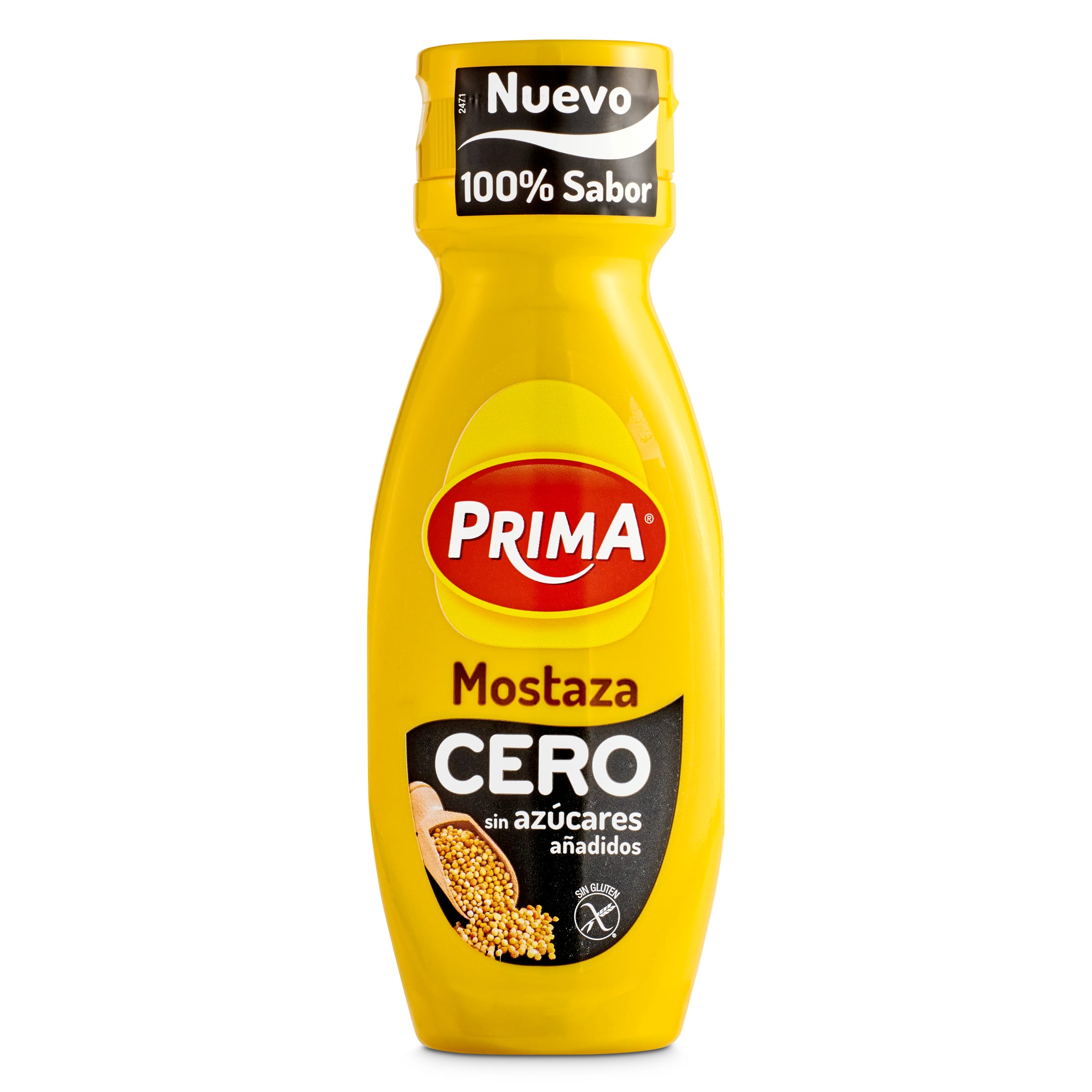 PRIMA salsa mostaza cero bote 325 gr