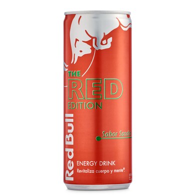 Bebida energética sabor sandía Red bull lata 250 ml-0 Bebida energética sabor sandía Red bull lata 250 ml-0