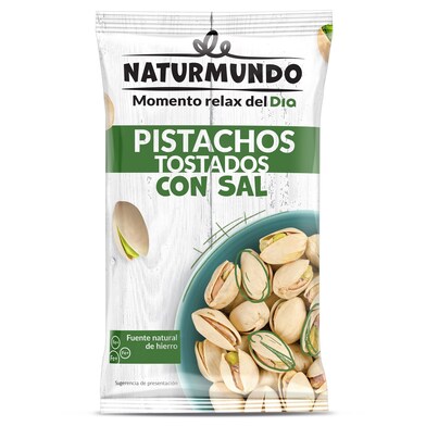 Pistachos tostados con sal Naturmundo de Dia bolsa 250 g-0